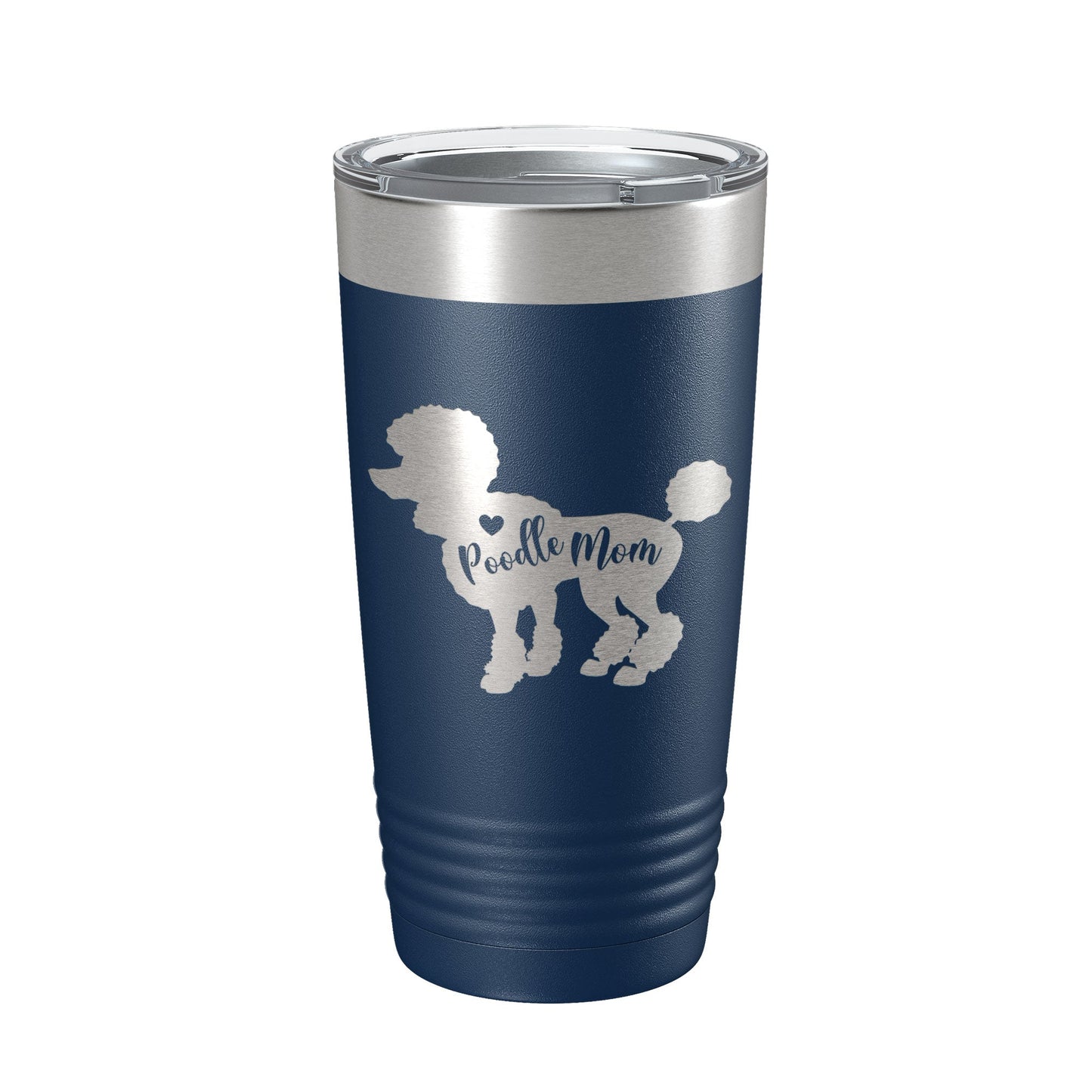 Poodle Mom Tumbler Dog Travel Mug Gift Insulated Laser Engraved Coffee Cup 20 oz-8