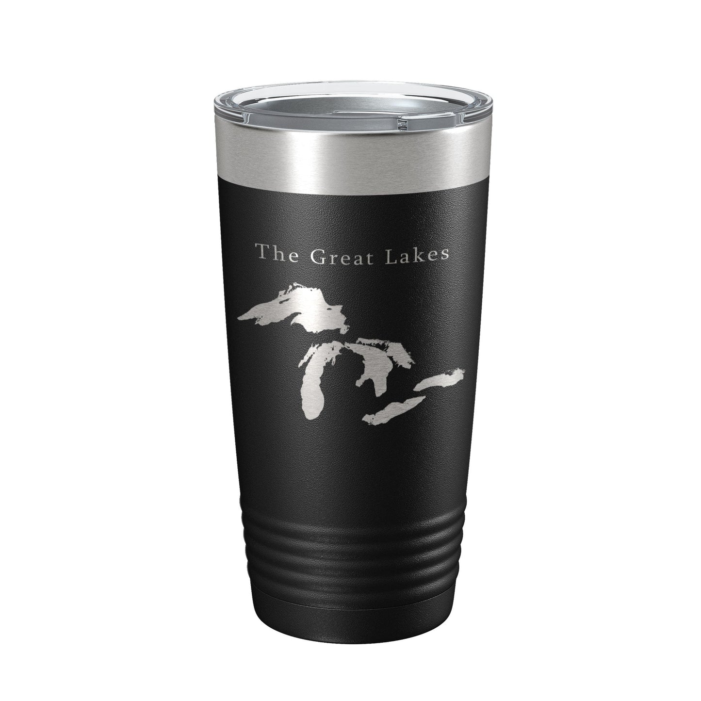 The Great Lakes Map Tumbler Travel Mug Insulated Laser Engraved Coffee Cup Superior, Michigan, Huron, Erie and Ontario 20 oz-5
