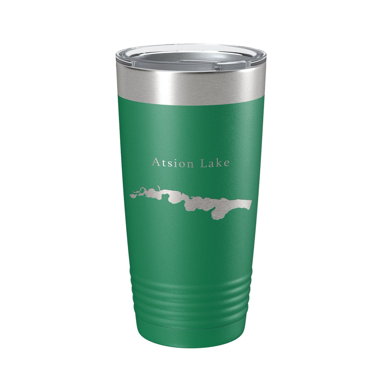 Atsion Lake Map Tumbler Travel Mug Insulated Laser Engraved Coffee Cup New Jersey 20 oz-9