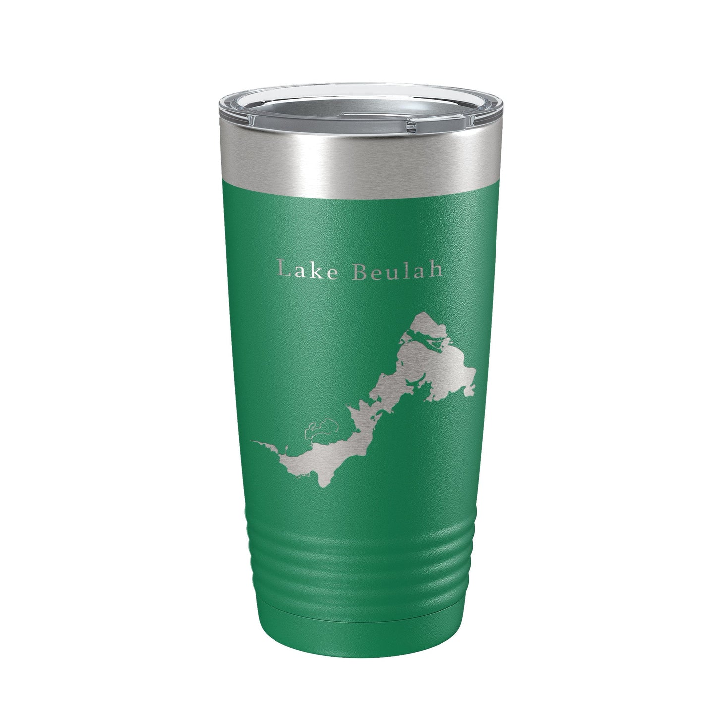 Lake Beulah Map Tumbler Travel Mug Insulated Laser Engraved Coffee Cup Wisconsin 20 oz-9
