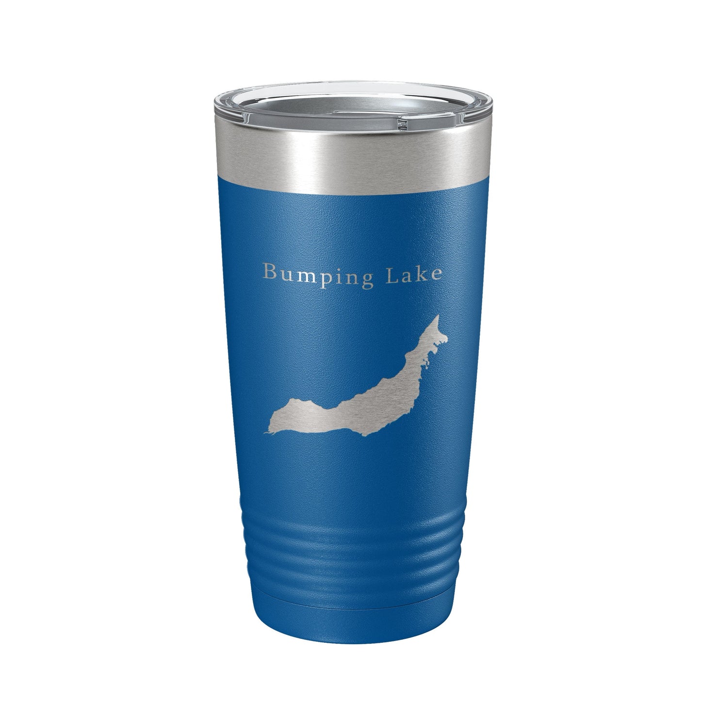 Bumping Lake Map Tumbler Travel Mug Insulated Laser Engraved Coffee Cup Washington 20 oz-6
