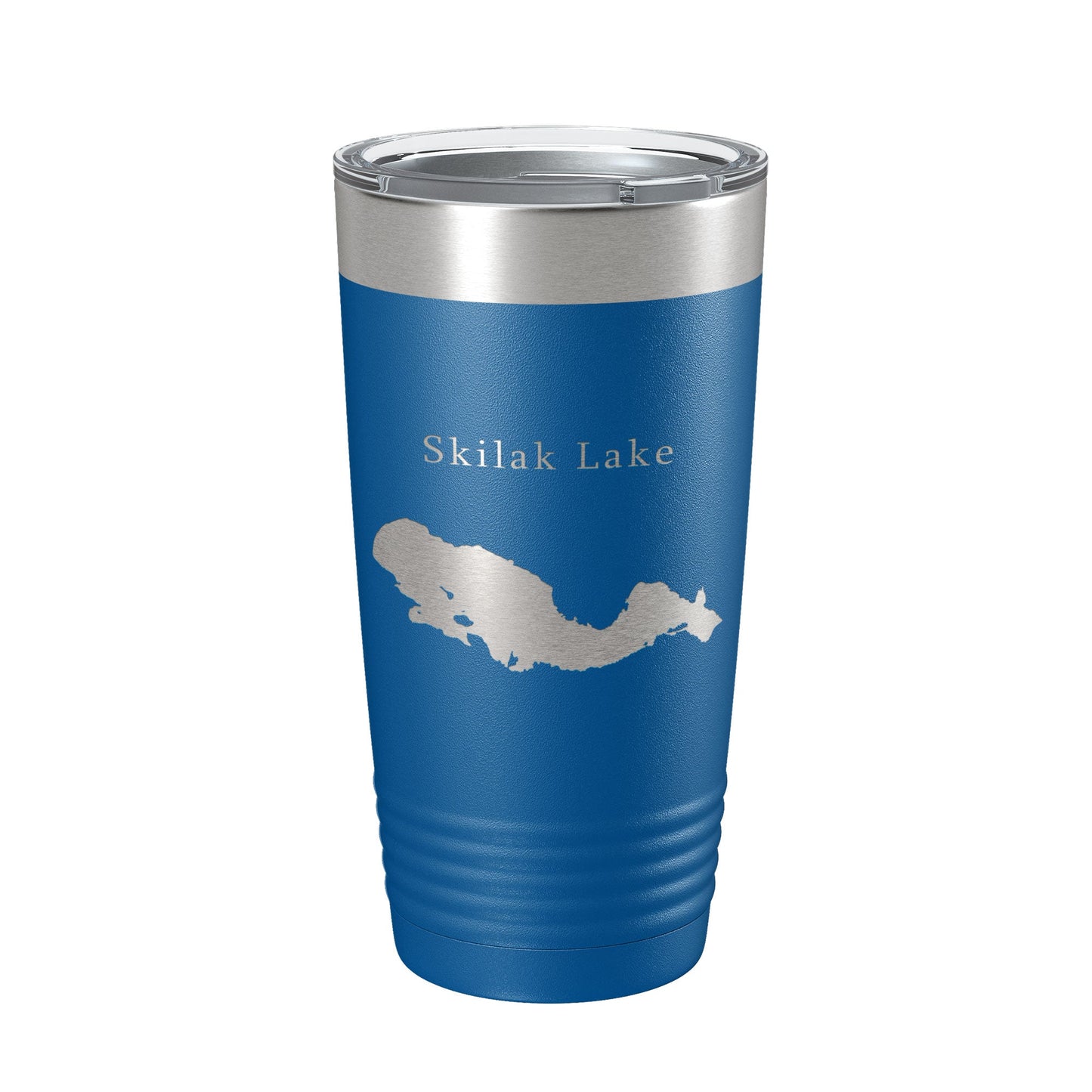 Skilak Lake Map Tumbler Travel Mug Insulated Laser Engraved Coffee Cup Alaska 20 oz-6