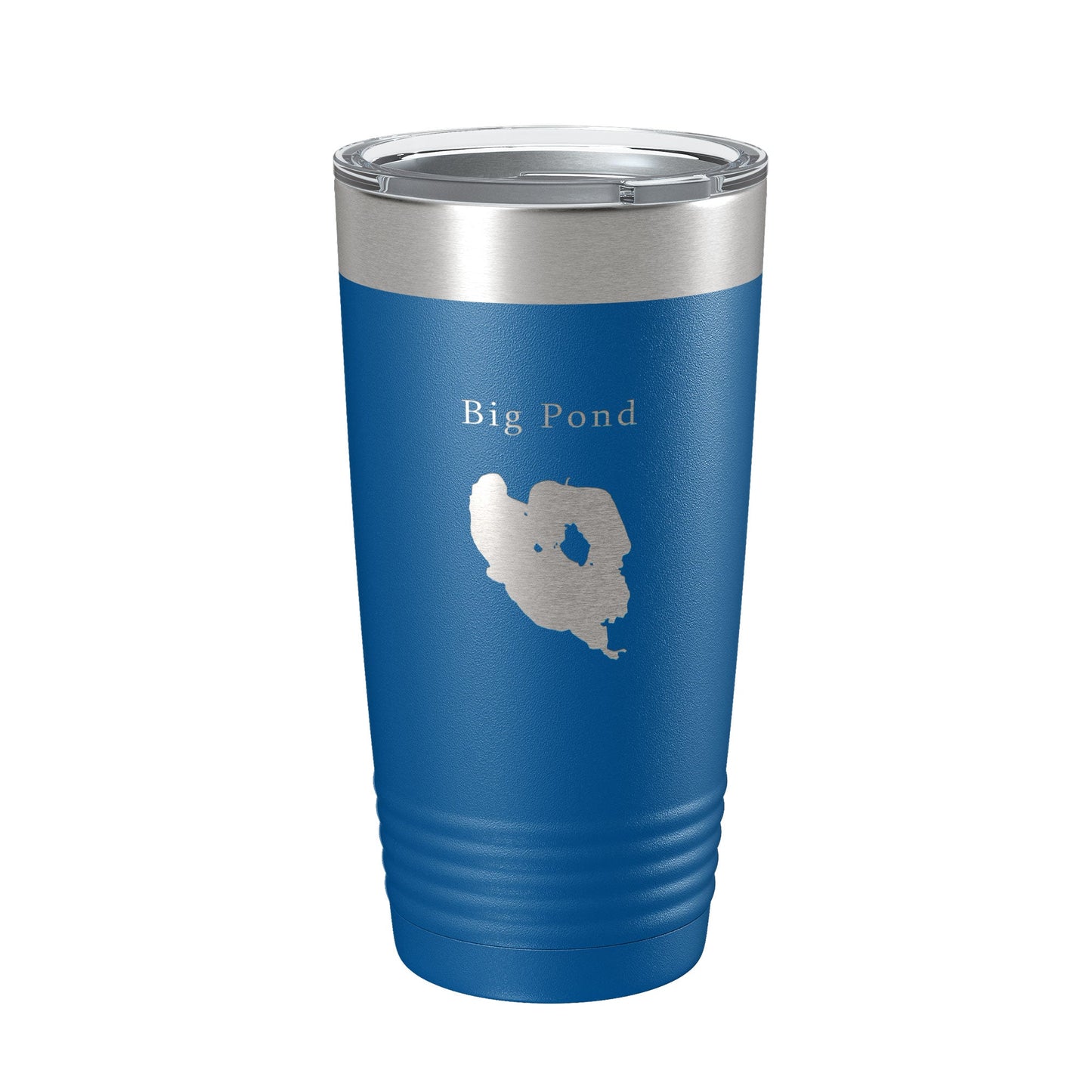 Big Pond Tumbler Lake Map Travel Mug Insulated Laser Engraved Coffee Cup Massachusetts 20 oz-6