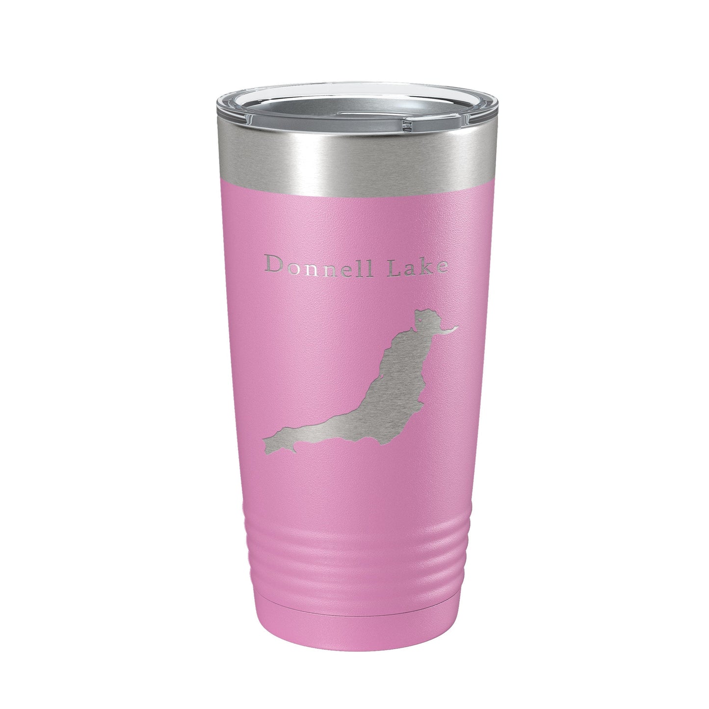 Donnell Lake Map Tumbler Travel Mug Insulated Laser Engraved Coffee Cup California 20 oz-14