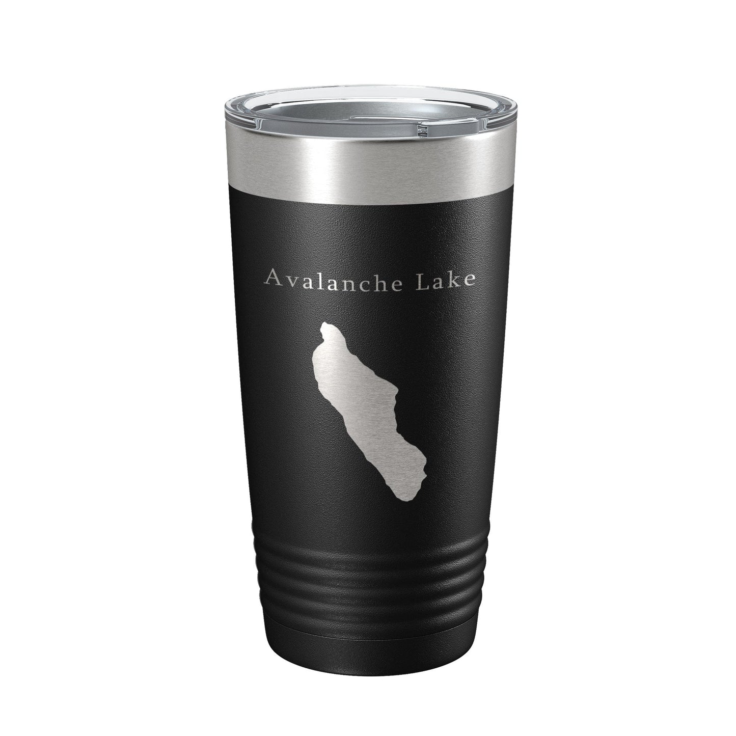 Avalanche Lake Map Tumbler Travel Mug Insulated Laser Engraved Coffee Cup Montana 20 oz-5