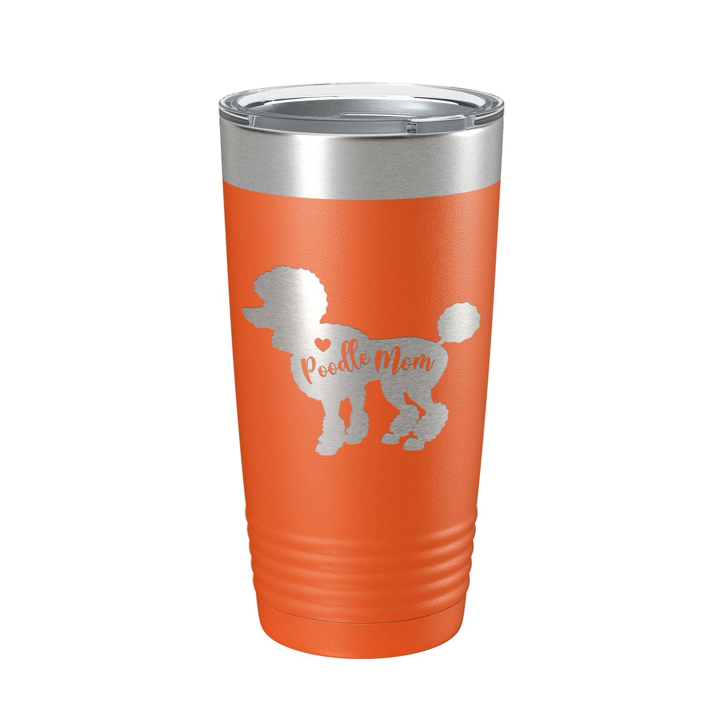 Poodle Mom Tumbler Dog Travel Mug Gift Insulated Laser Engraved Coffee Cup 20 oz-17