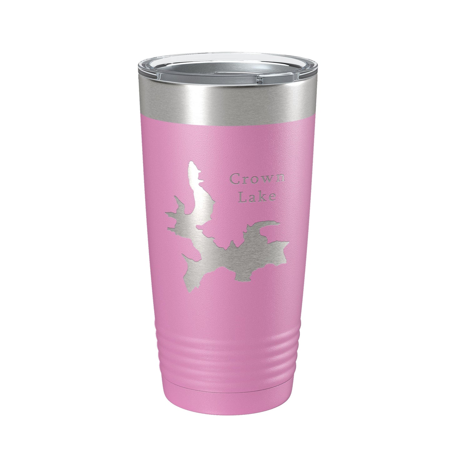 Crown Lake Map Tumbler Travel Mug Insulated Laser Engraved Coffee Cup Arkansas 20 oz-14