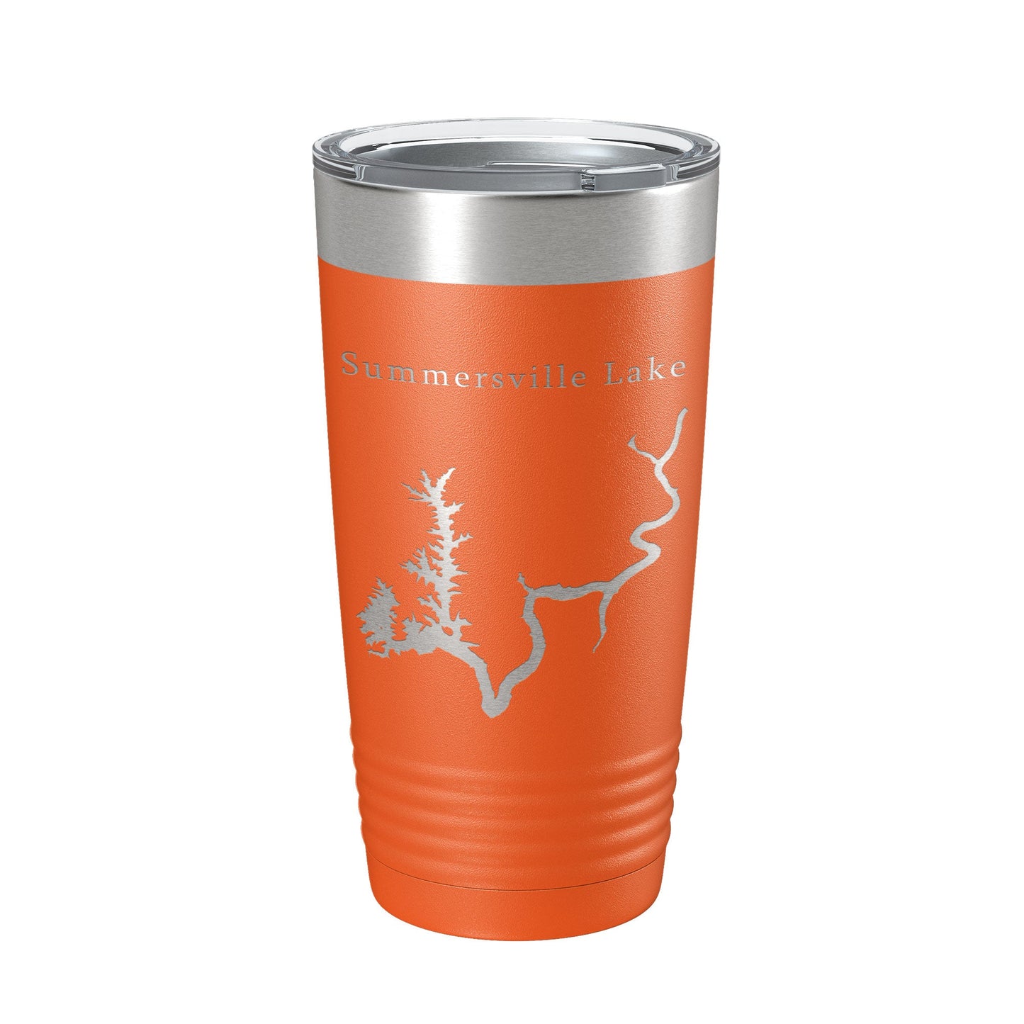 Summersville Lake Map Tumbler Travel Mug Insulated Laser Engraved Coffee Cup West Virginia 20 oz-17