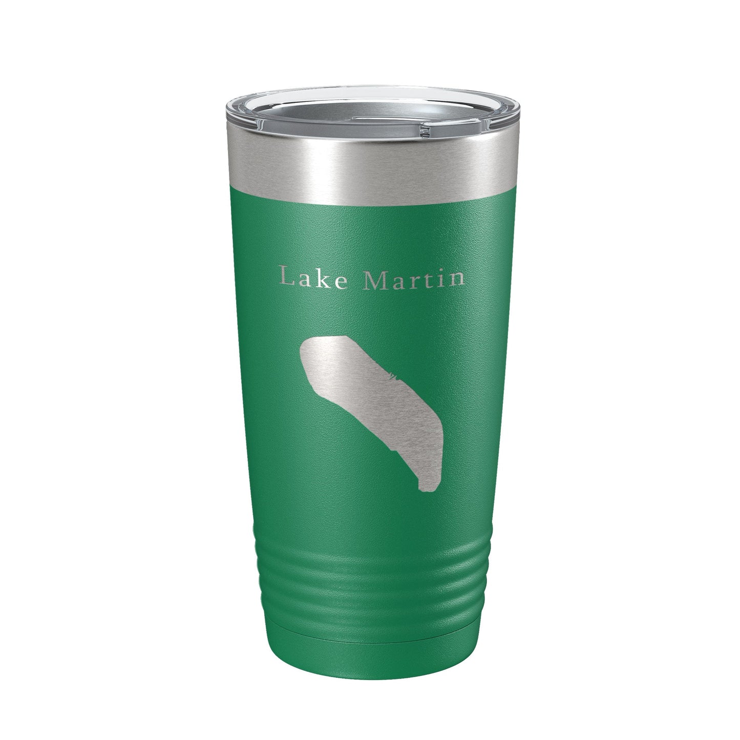 Lake Martin Map Tumbler Travel Mug Insulated Laser Engraved Coffee Cup Louisiana 20 oz-9