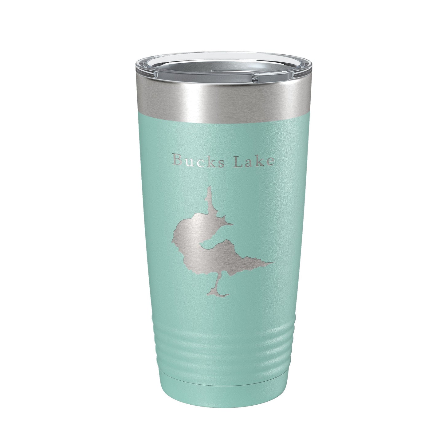 Bucks Lake Map Tumbler Travel Mug Insulated Laser Engraved Coffee Cup California 20 oz-12