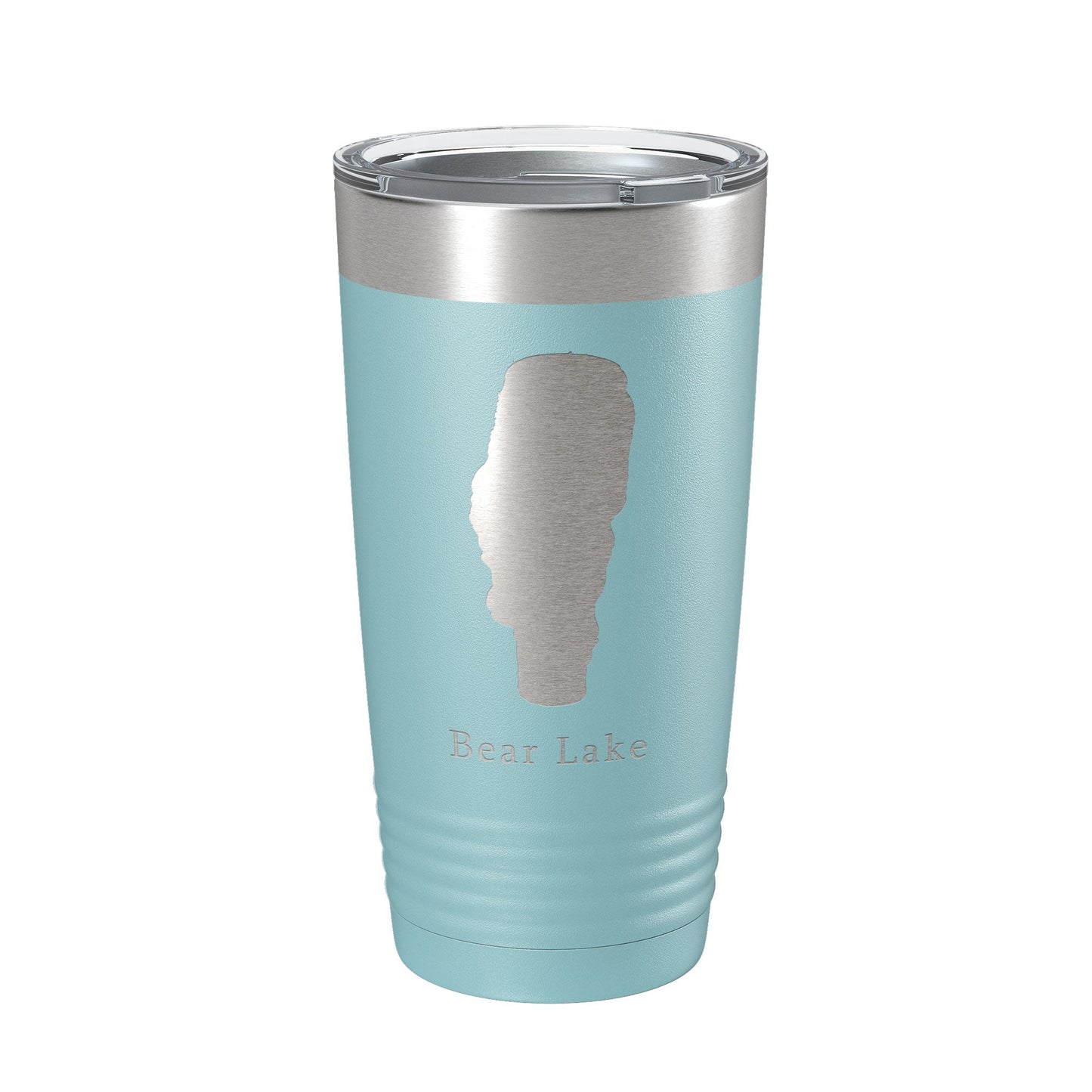 Bear Lake Map Tumbler Travel Mug Insulated Laser Engraved Coffee Cup Idaho 20 oz-13