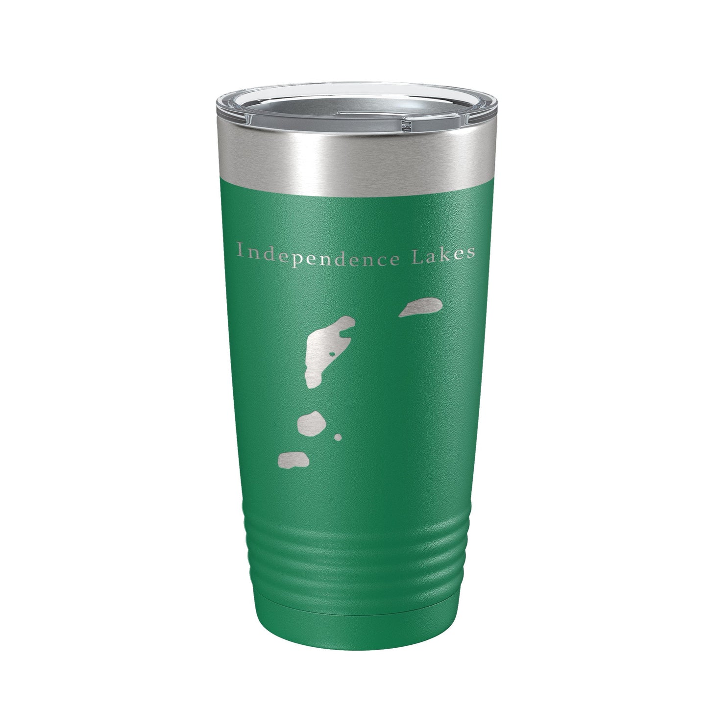 Independence Lakes Map Tumbler Travel Mug Insulated Laser Engraved Coffee Cup Idaho 20 oz-9