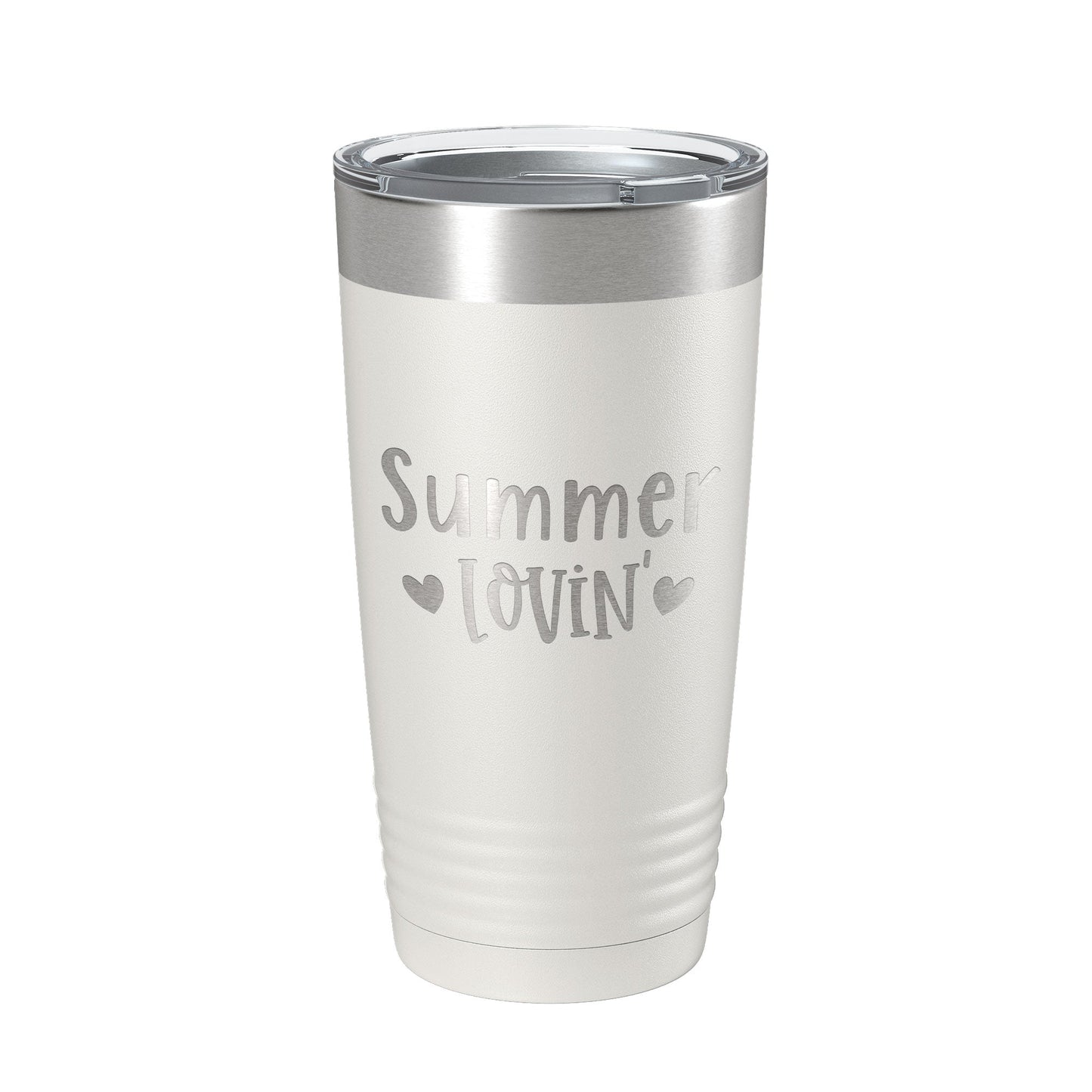 Summer Lovin' Tumbler Loving Travel Mug Insulated Laser Engraved Coffee Cup 20 oz-7