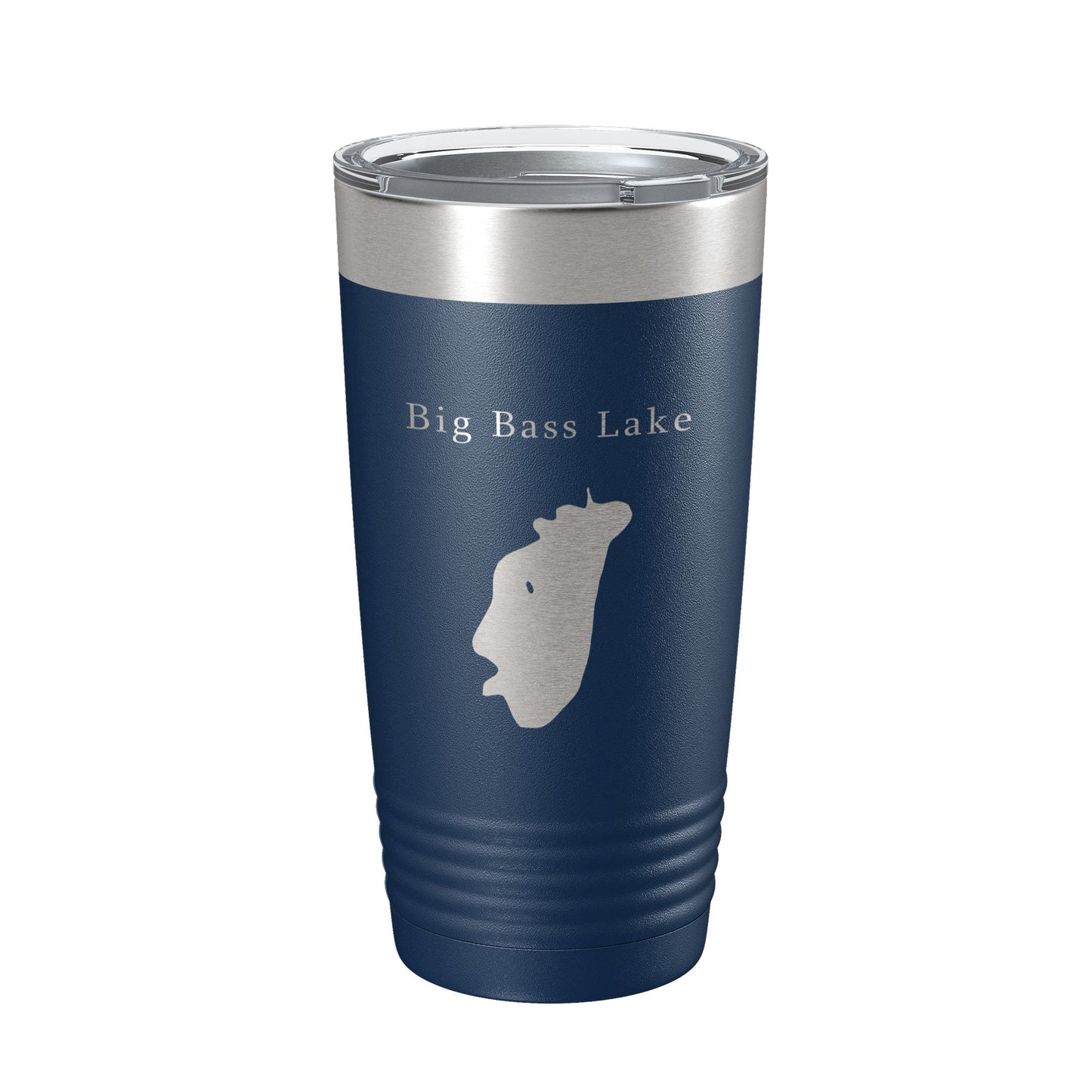 Big Bass Lake Map Tumbler Travel Mug Insulated Laser Engraved Coffee Cup Pennsylvania 20 oz-8