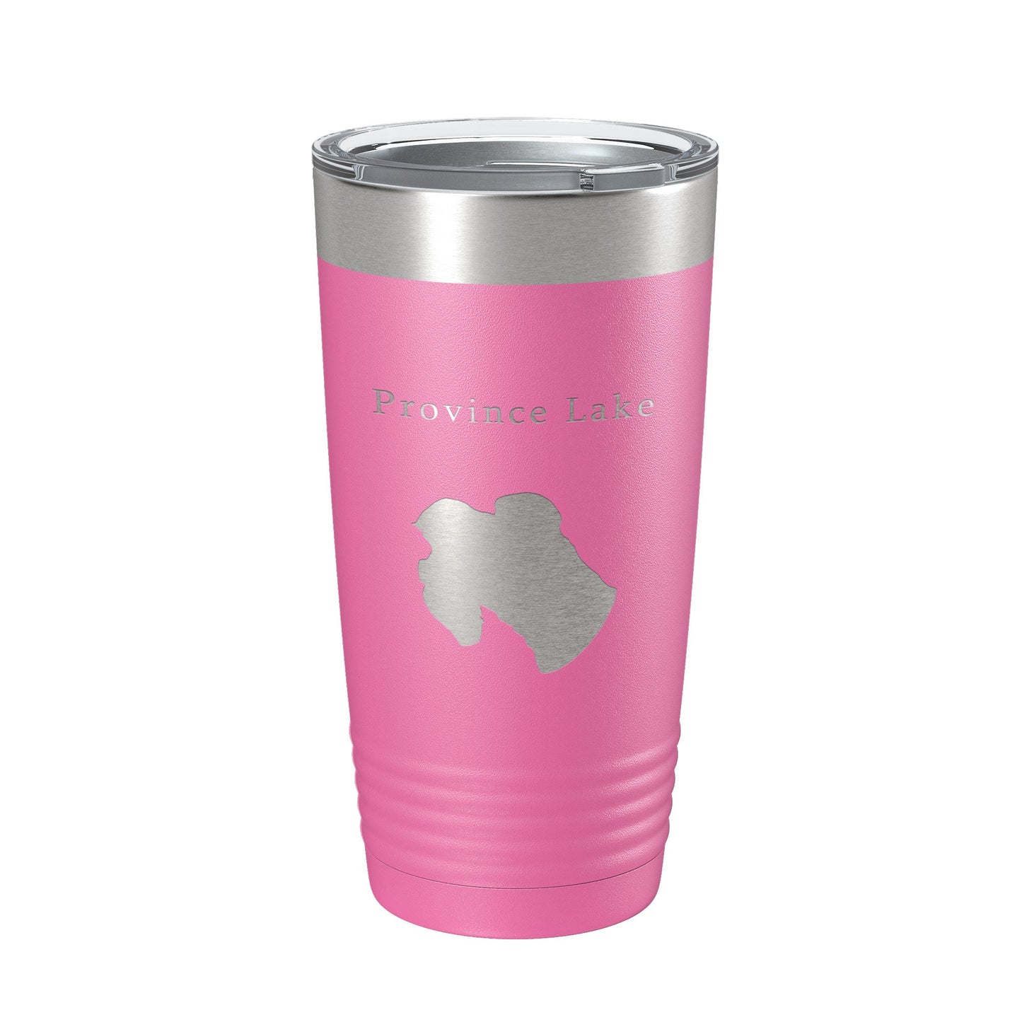 Province Lake Map Tumbler Travel Mug Insulated Laser Engraved Coffee Cup Maine 20 oz-11