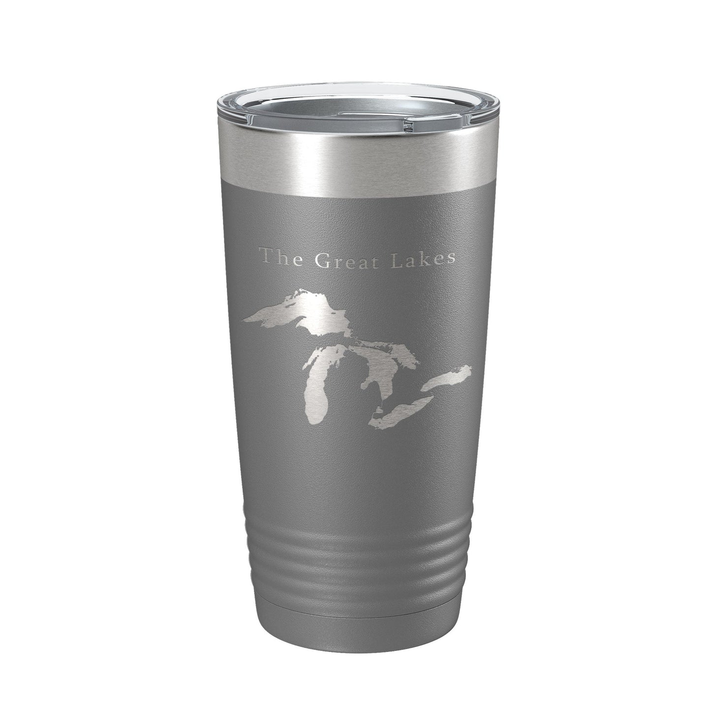 The Great Lakes Map Tumbler Travel Mug Insulated Laser Engraved Coffee Cup Superior Michigan Huron Erie Ontario 20 oz-16