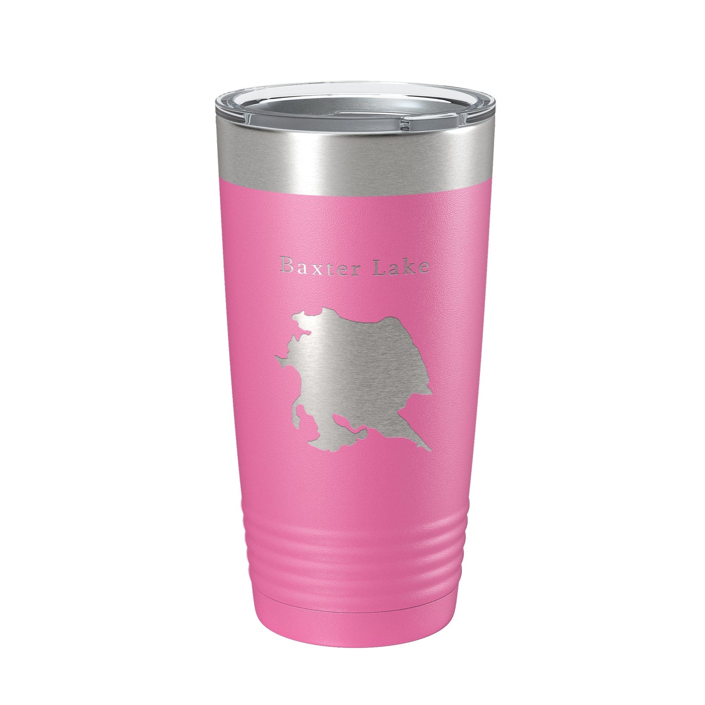 Baxter Lake Map Tumbler Travel Mug Insulated Laser Engraved Coffee Cup Rochester New Hampshire 20 oz-11