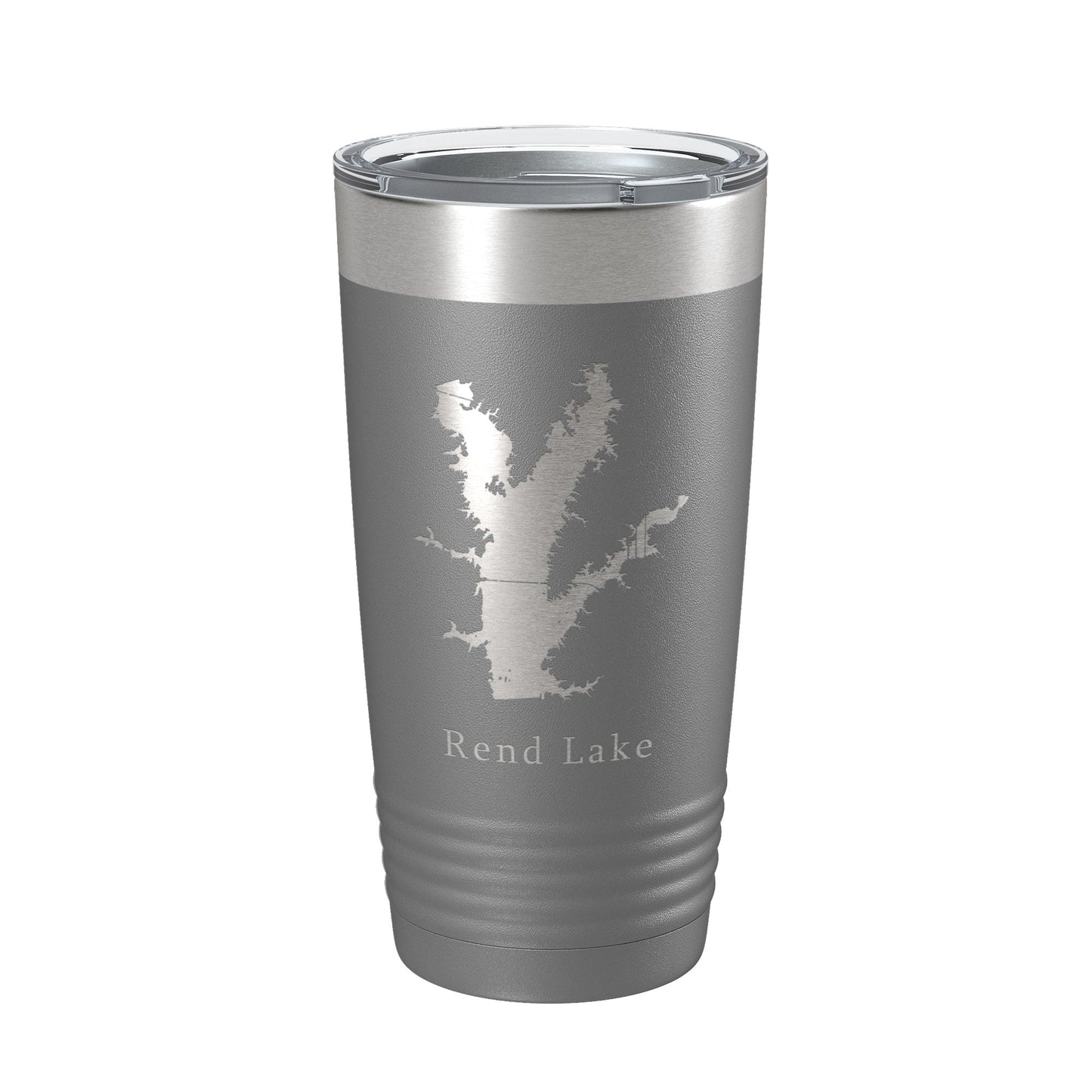 Rend Lake Map Tumbler Travel Mug Insulated Laser Engraved Coffee Cup Illinois 20 oz-16