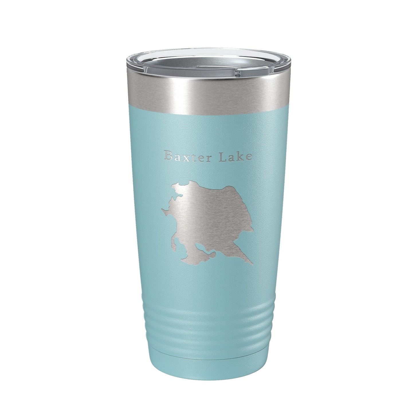 Baxter Lake Map Tumbler Travel Mug Insulated Laser Engraved Coffee Cup Rochester New Hampshire 20 oz-13
