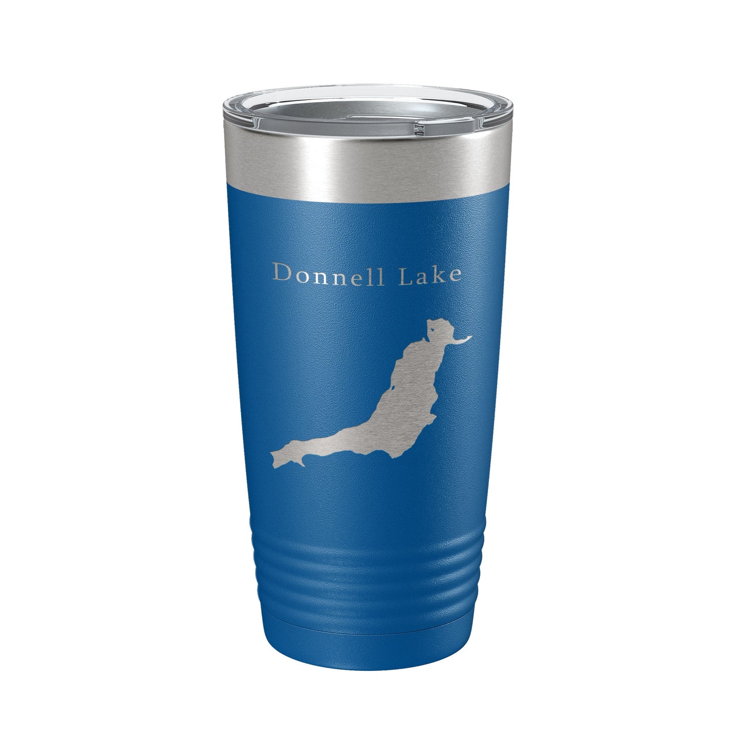 Donnell Lake Map Tumbler Travel Mug Insulated Laser Engraved Coffee Cup California 20 oz-6