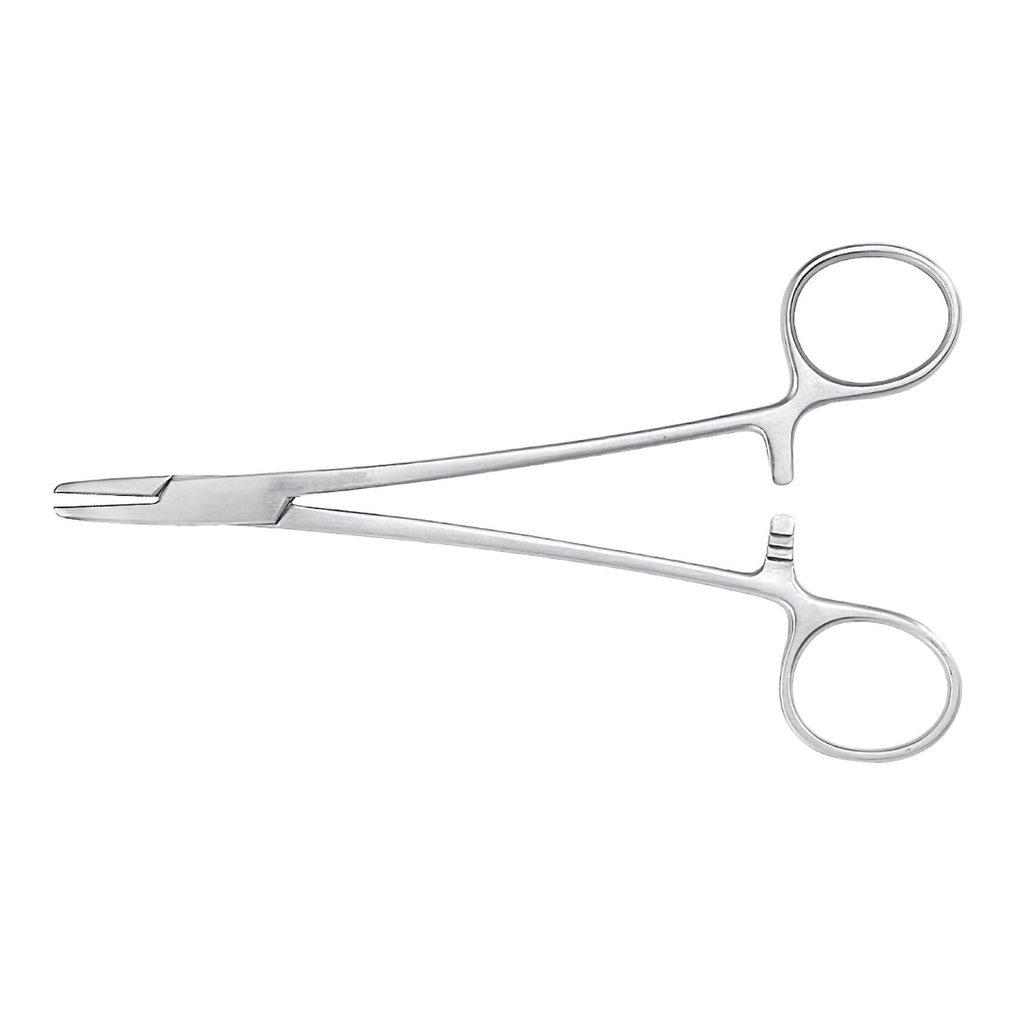 Needle Holder McKesson Mayo-Hegar 6 Inch Length Serrated Jaws Finger Ring Handle