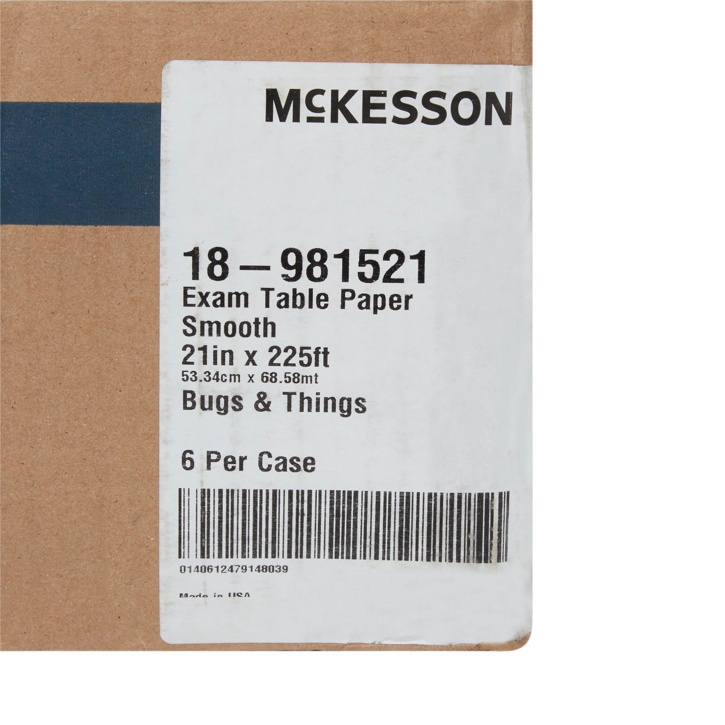 Table Paper McKesson 21 Inch Width 225 Foot Length Print (Bugs and Things) Smooth