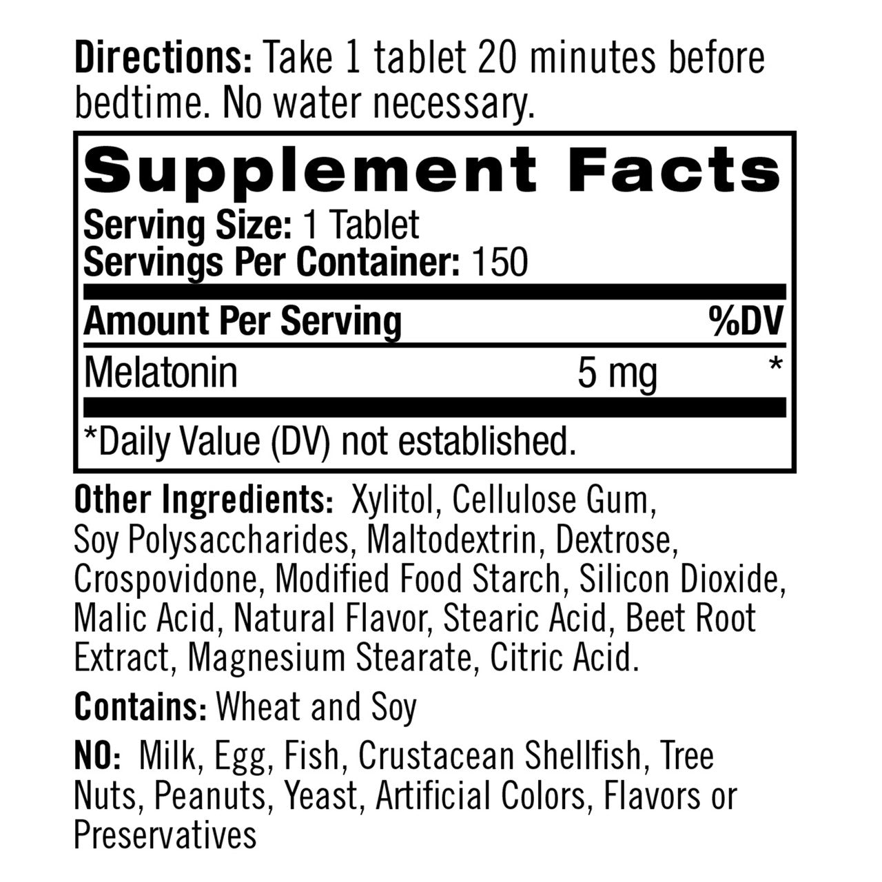 Natrol Melatonin 5 Mg Time Release (1x100 TAB)-4
