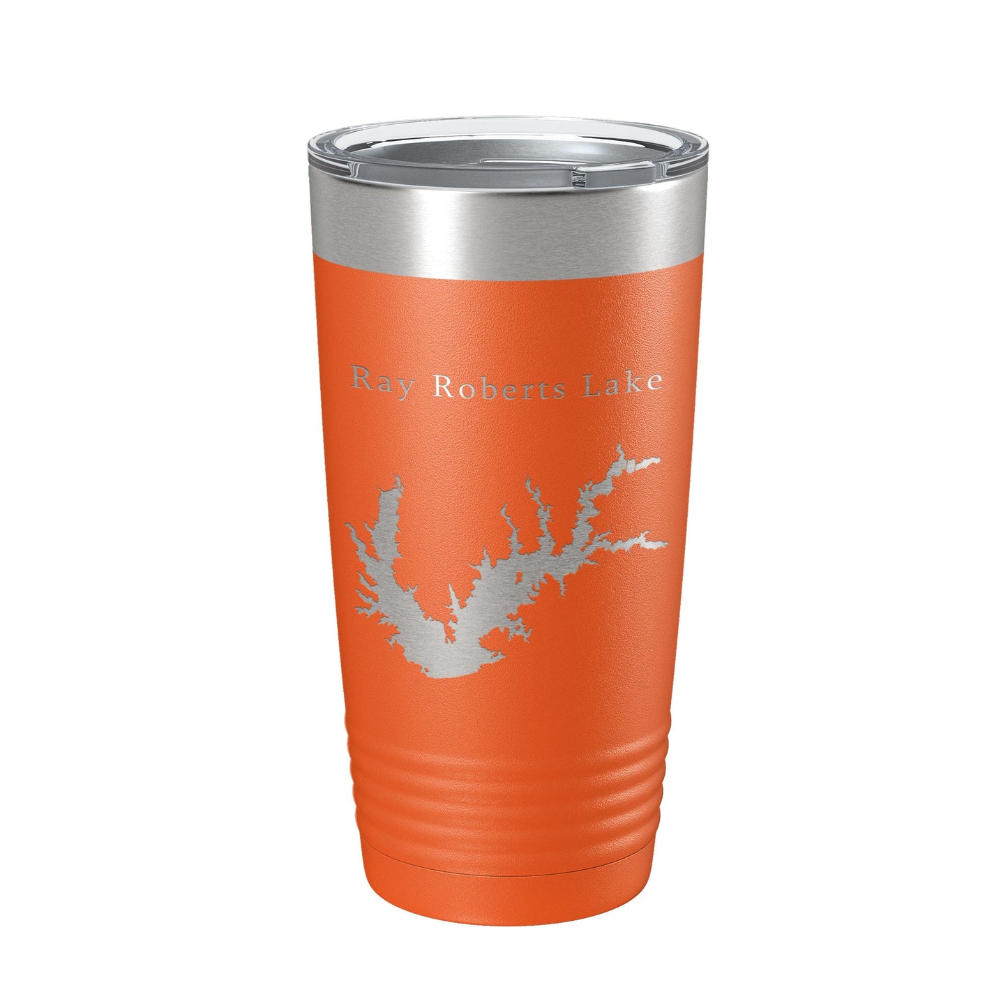 Ray Roberts Lake Map Tumbler Travel Mug Insulated Laser Engraved Coffee Cup Texas 20 oz-17