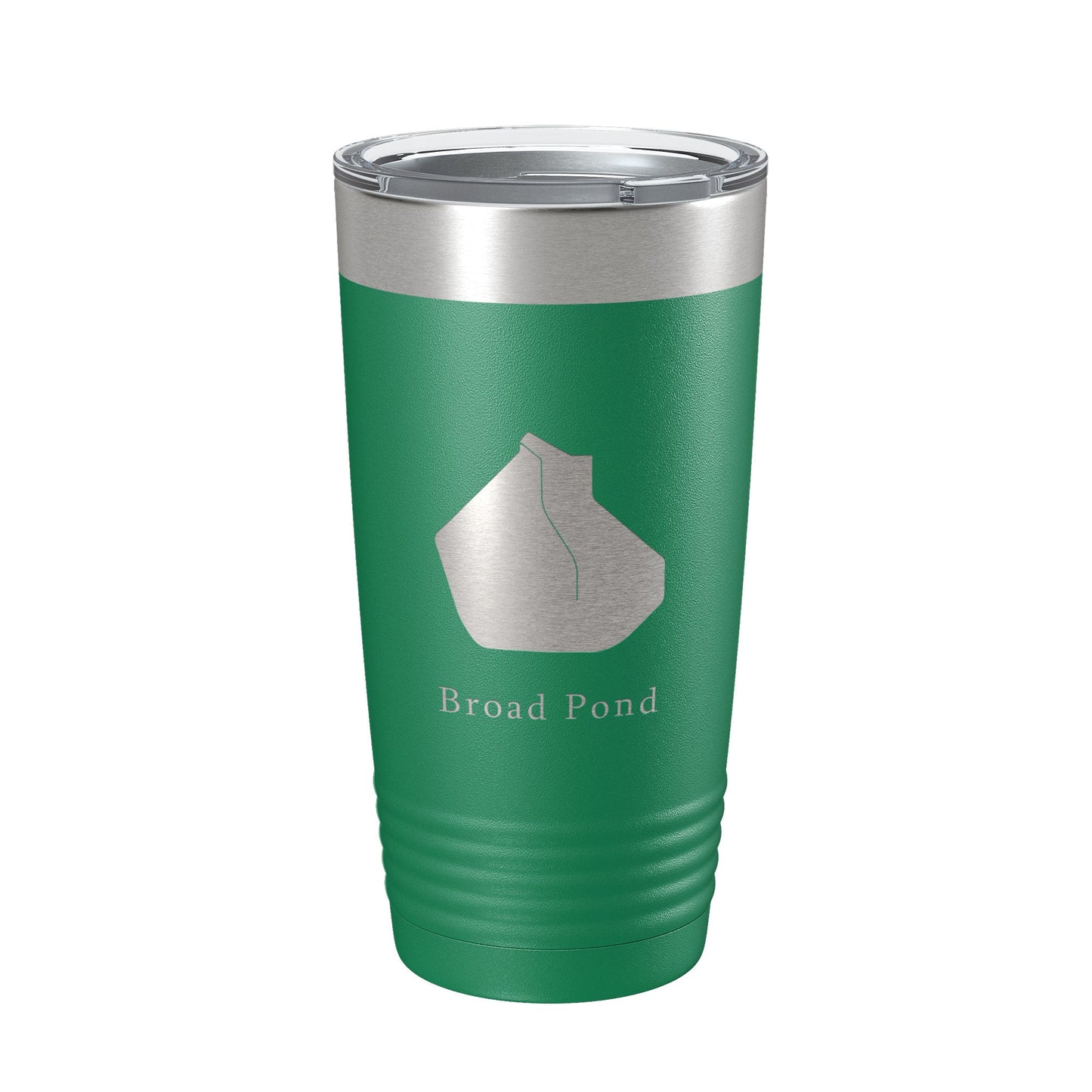 Broad Pond Tumbler Lake Map Travel Mug Insulated Laser Engraved Coffee Cup Indiana 20 oz-9