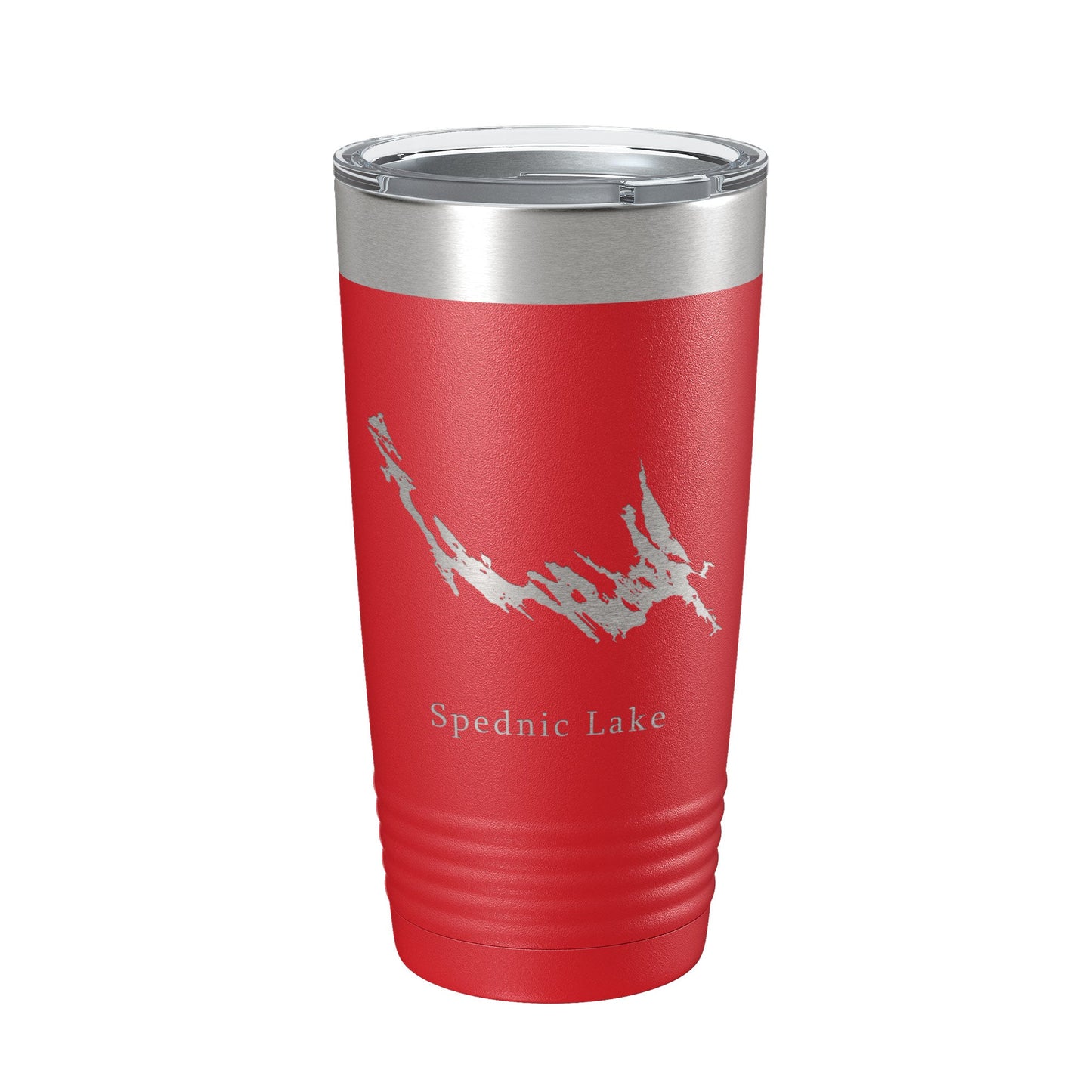 Spednic Lake Lac Map Tumbler Travel Mug Insulated Laser Engraved Coffee Cup Maine Canada 20 oz-10