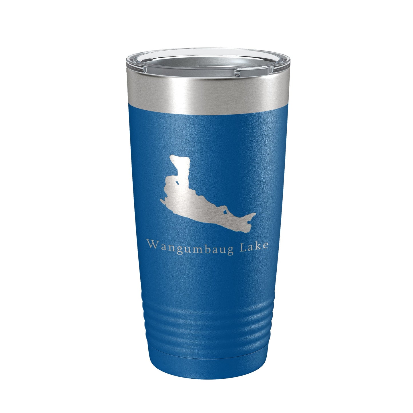 Wangumbaug Lake Map Tumbler Travel Mug Insulated Laser Engraved Coffee Cup Connecticut 20 oz-6