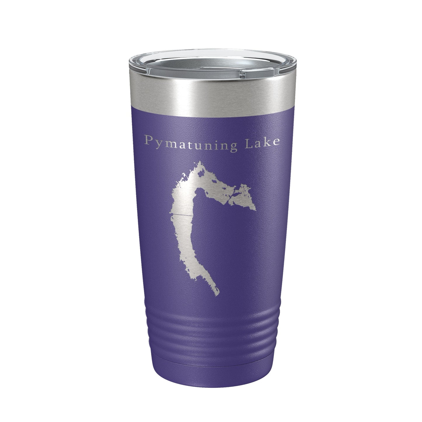 Pymatuning Lake Map Tumbler Travel Mug Insulated Laser Engraved Coffee Cup Ohio Pennsylvania 20 oz-15