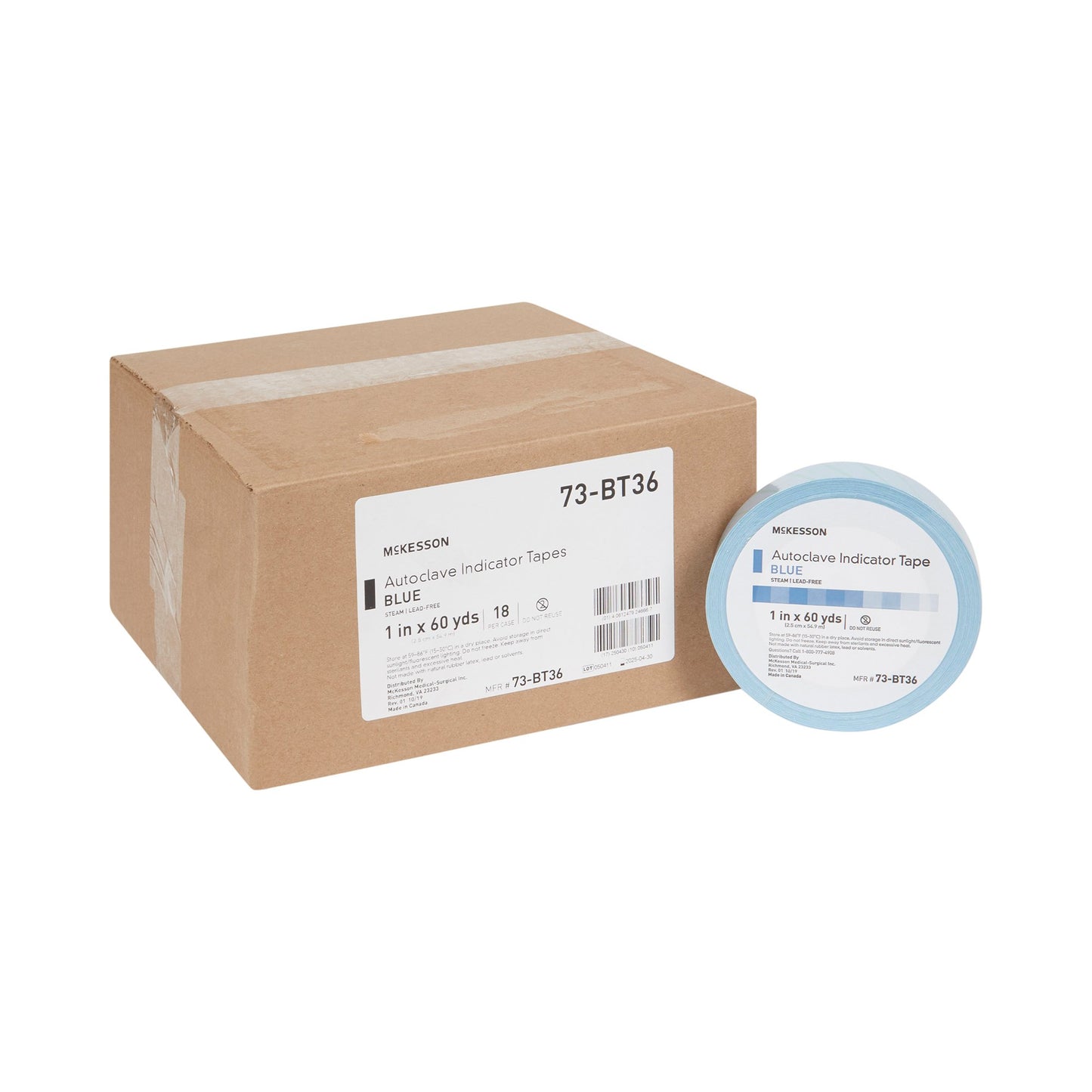 Steam Indicator Tape McKesson 1 Inch X 60 Yard Steam