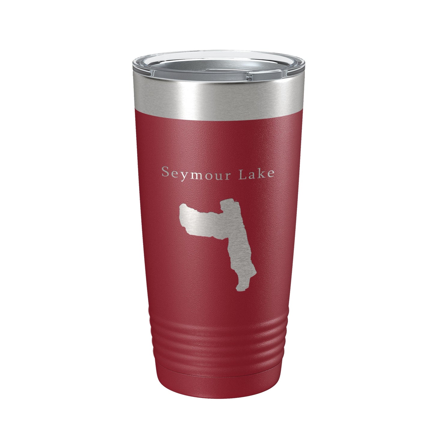 Seymour Lake Map Tumbler Travel Mug Insulated Laser Engraved Coffee Cup Vermont 20 oz-18