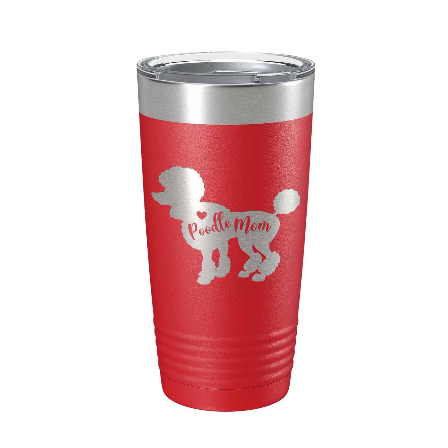 Poodle Mom Tumbler Dog Travel Mug Gift Insulated Laser Engraved Coffee Cup 20 oz-10