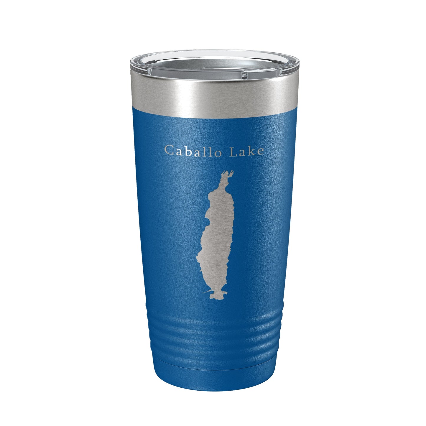 Caballo Lake Reservoir Map Tumbler Travel Mug Insulated Laser Engraved Coffee Cup New Mexico 20 oz-6