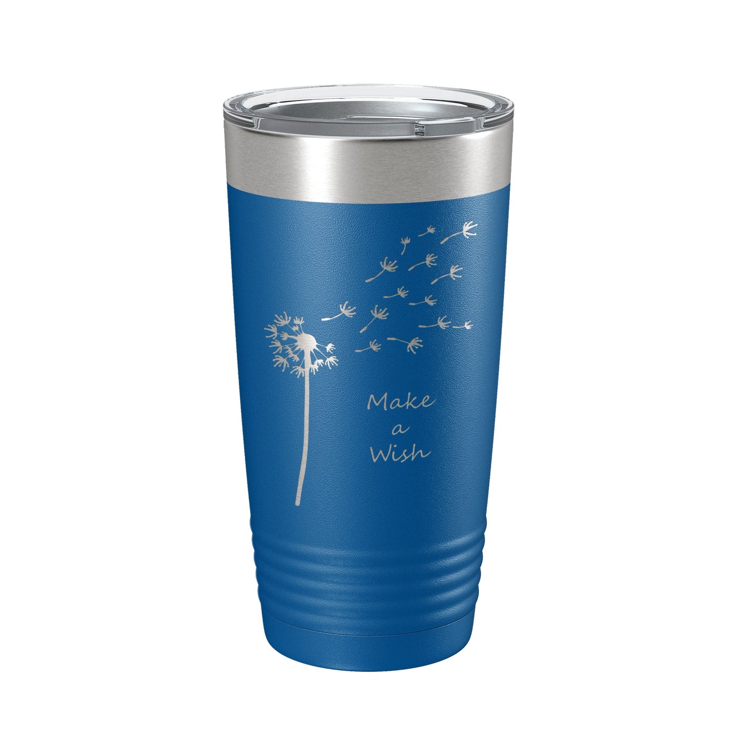 Dandelion Make A Wish Tumbler Travel Mug Gift Mom Daughter Her Women Girls Insulated Laser Engraved Coffee Cup 20 oz-6