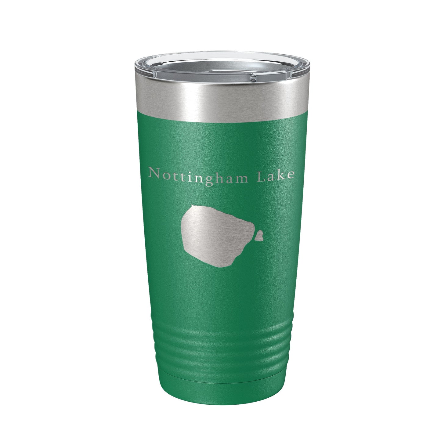 Nottingham Lake Map Tumbler Travel Mug Insulated Laser Engraved Coffee Cup Colorado 20 oz-9