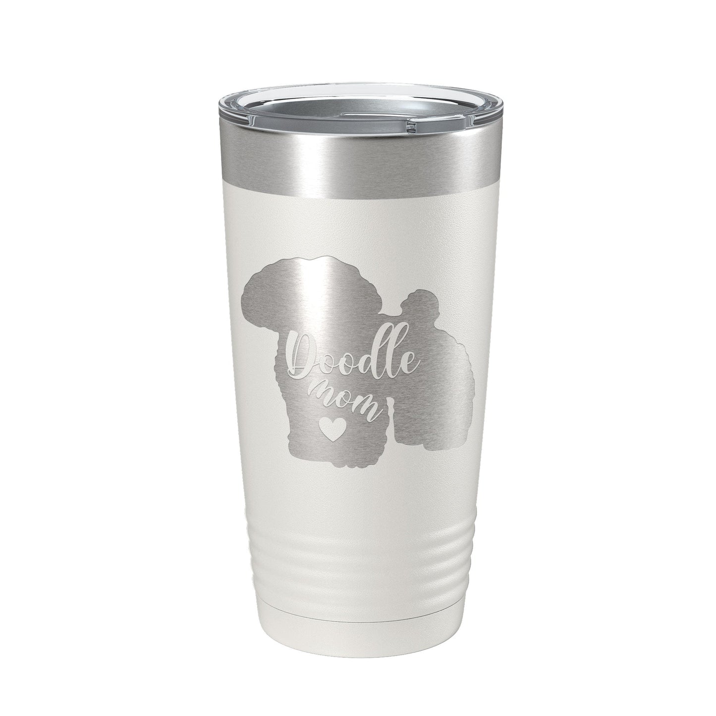 Doodle Mom Tumbler Dog Travel Mug Gift Insulated Laser Engraved Coffee Cup 20 oz-7