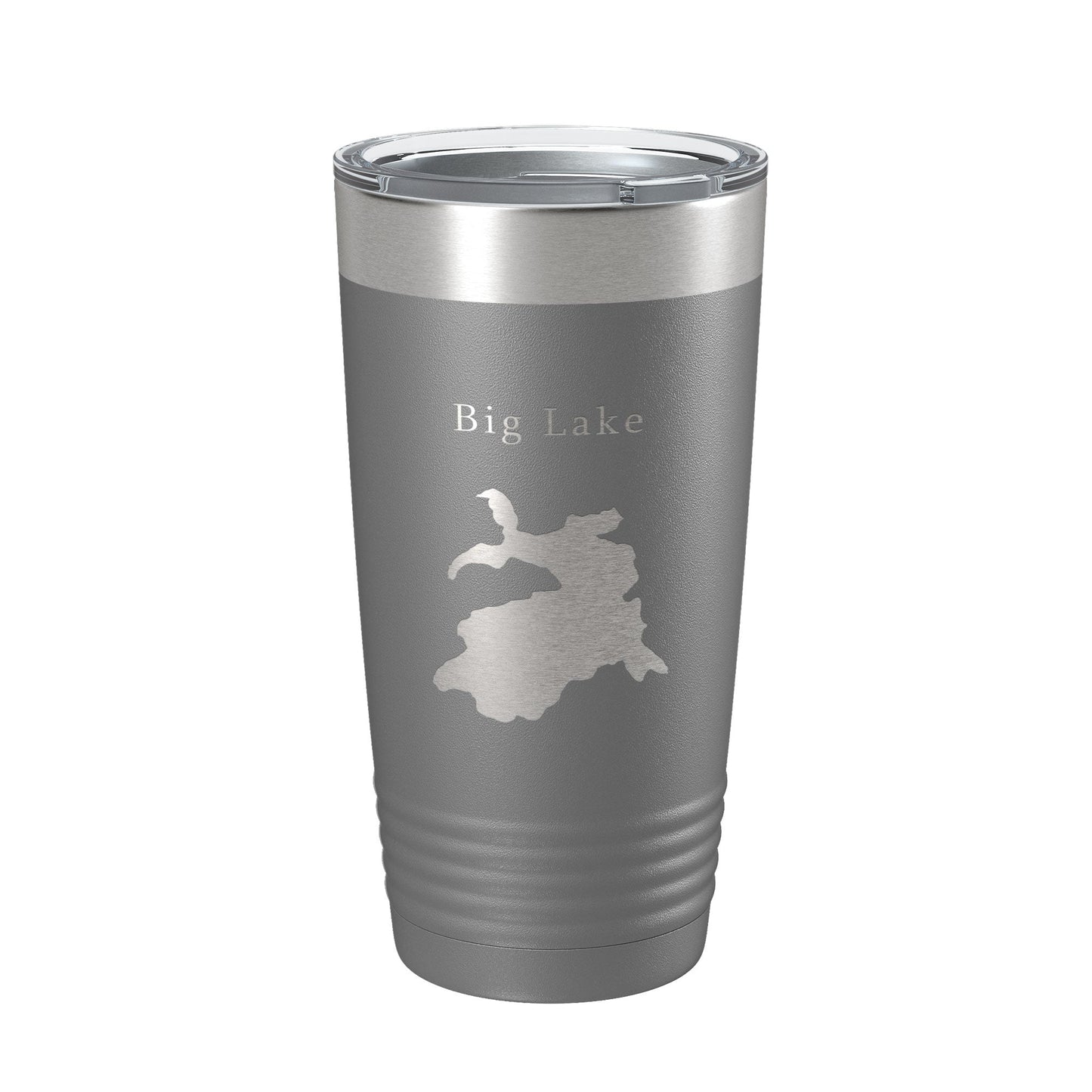 Big Lake Map Tumbler Travel Mug Insulated Laser Engraved Coffee Cup Arizona 20 oz-16