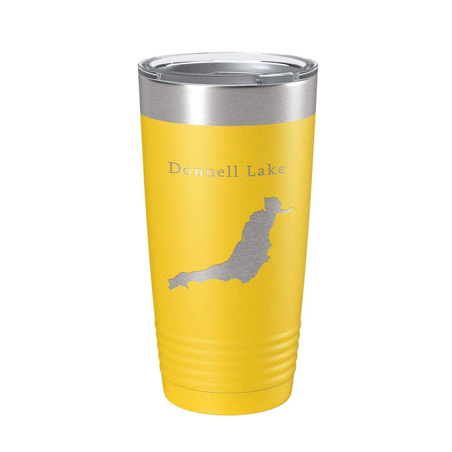 Donnell Lake Map Tumbler Travel Mug Insulated Laser Engraved Coffee Cup California 20 oz-19