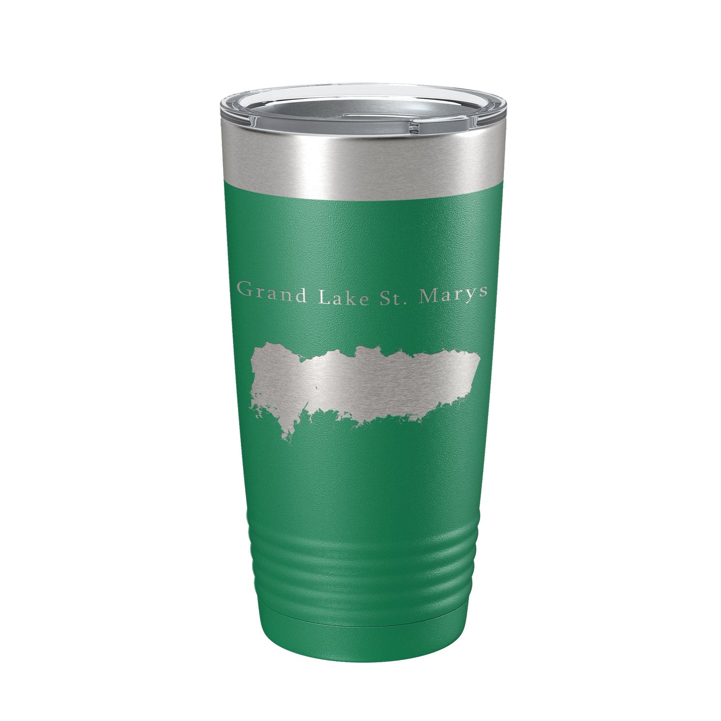 Grand Lake St. Marys Map Tumbler Travel Mug Insulated Laser Engraved Coffee Cup Ohio 20 oz-9