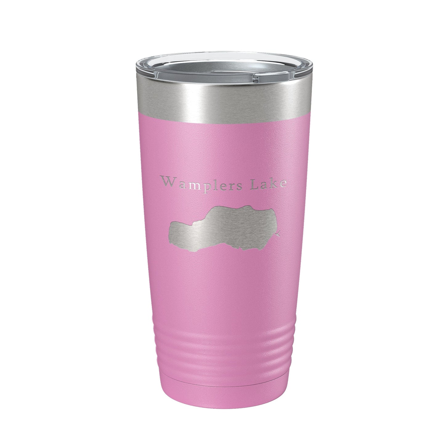 Wamplers Lake Map Tumbler Travel Mug Insulated Laser Engraved Coffee Cup Michigan 20 oz-14