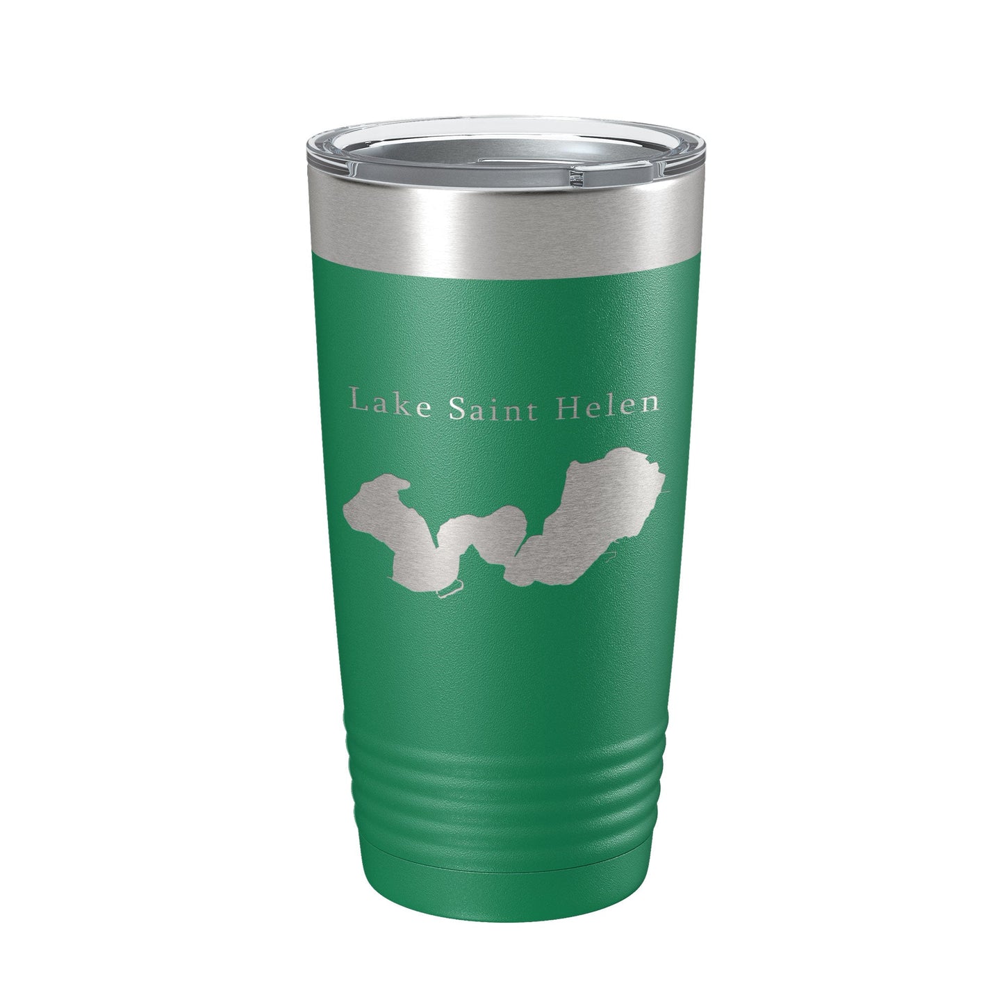 Lake Saint Helen Map Tumbler Travel Mug Insulated Laser Engraved Coffee Cup Michigan 20 oz-9