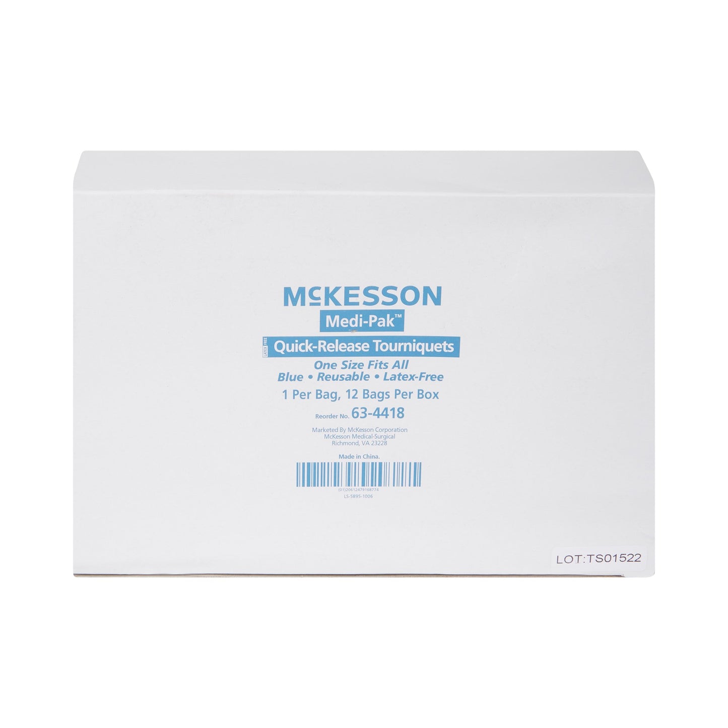 Tourniquet, Quick Release McKesson 14 Inch Length Synthetic Silk and Terylene
