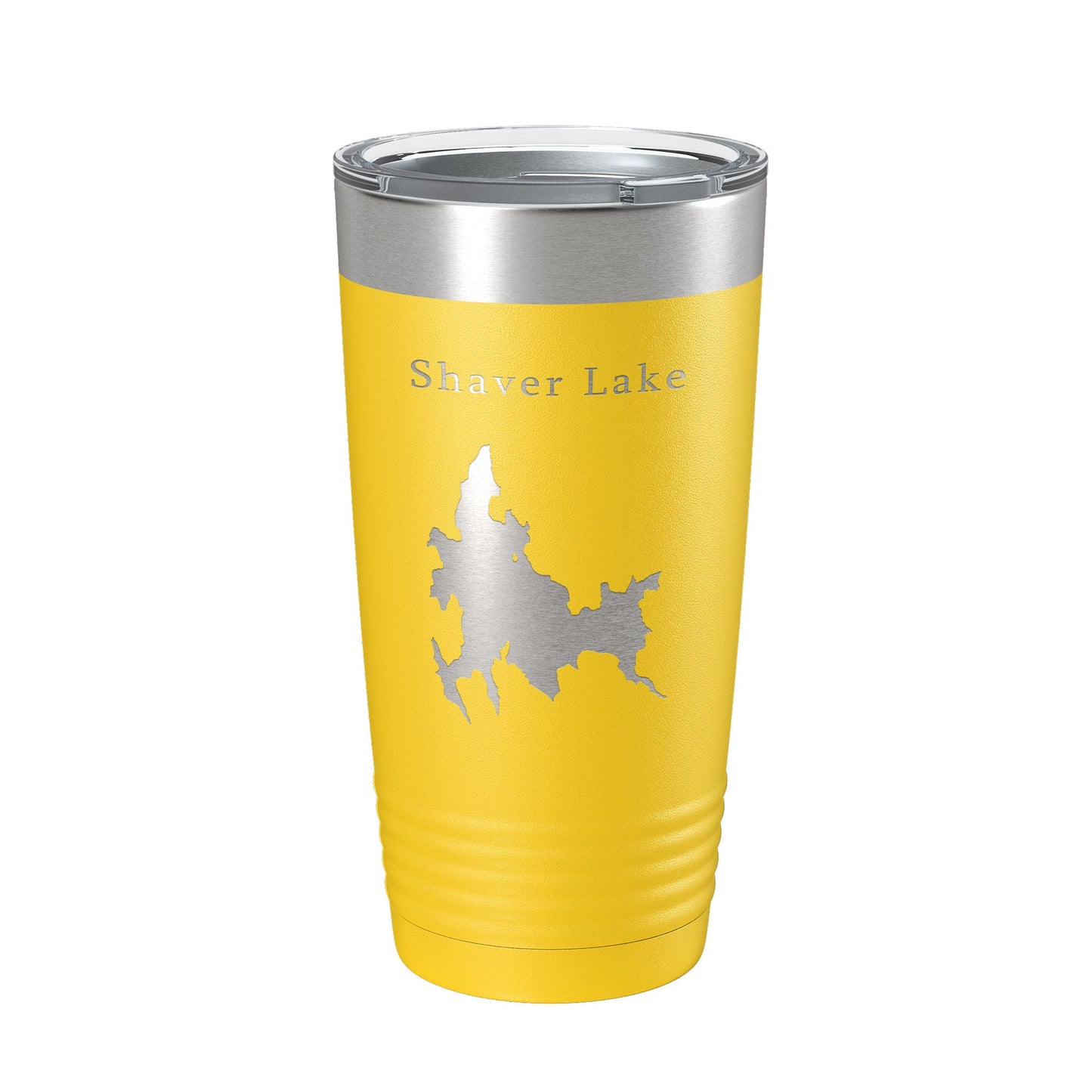 Shaver Lake Map Tumbler Travel Mug Insulated Laser Engraved Coffee Cup California 20 oz-19