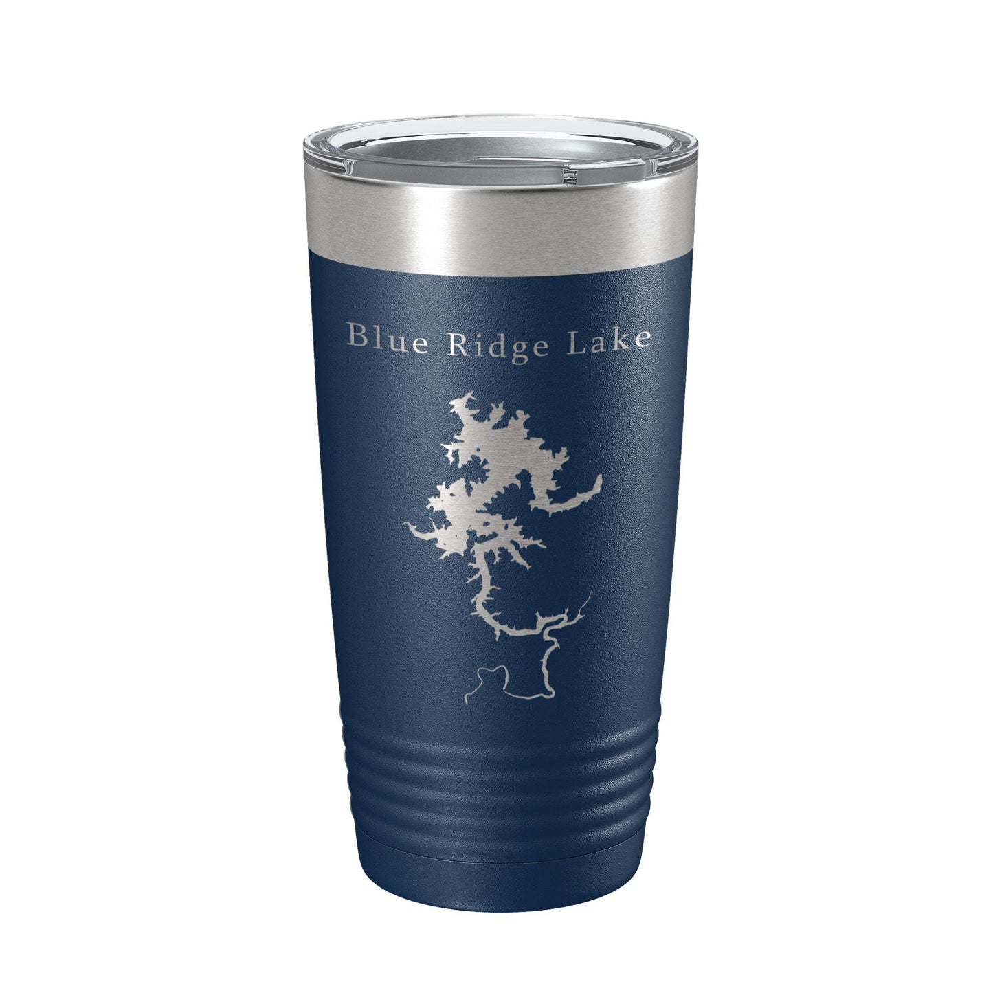Blue Ridge Lake Map Tumbler Travel Mug Insulated Laser Engraved Coffee Cup Georgia 20 oz-8