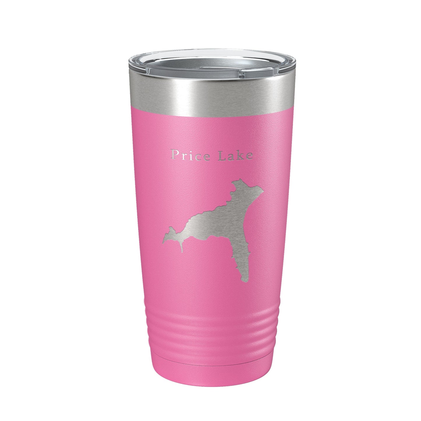 Price Lake Map Tumbler Travel Mug Insulated Laser Engraved Coffee Cup North Carolina 20 oz-11