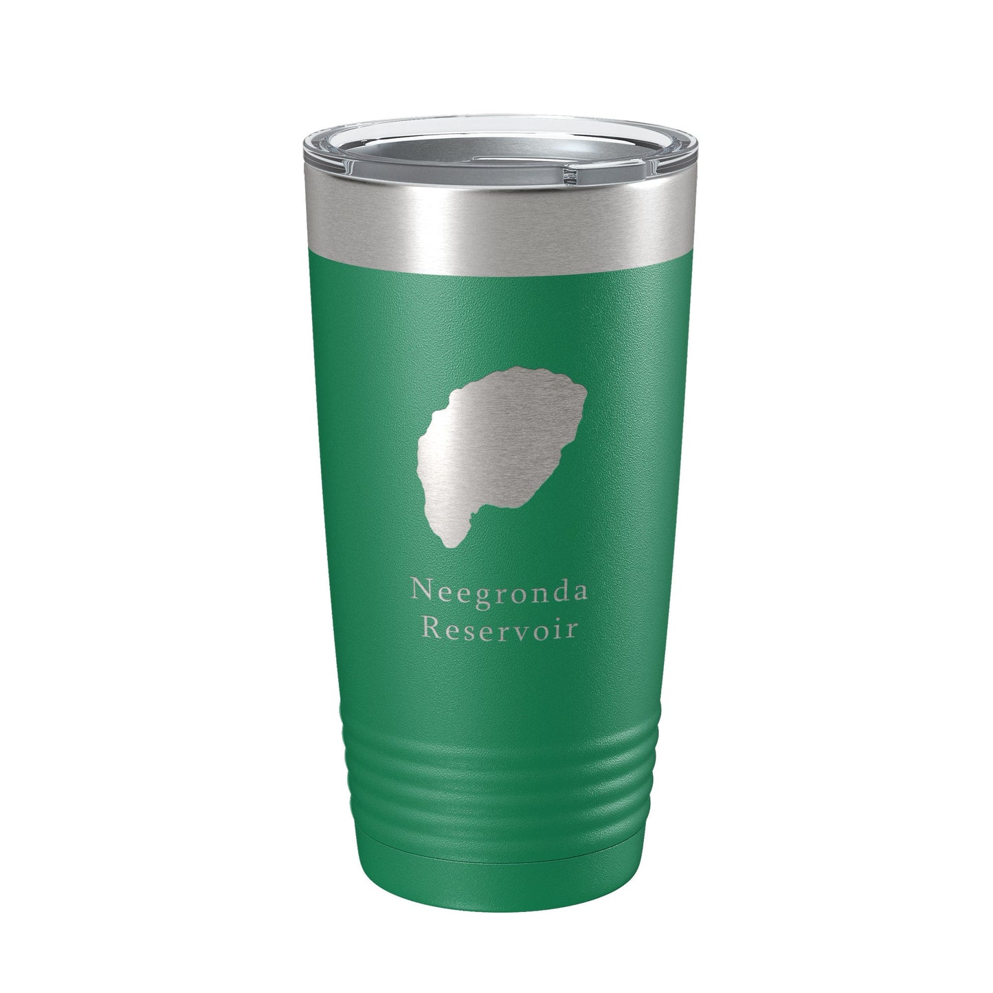 Neegronda Reservoir Tumbler Lake Map Travel Mug Insulated Laser Engraved Coffee Cup Colorado 20 oz-9