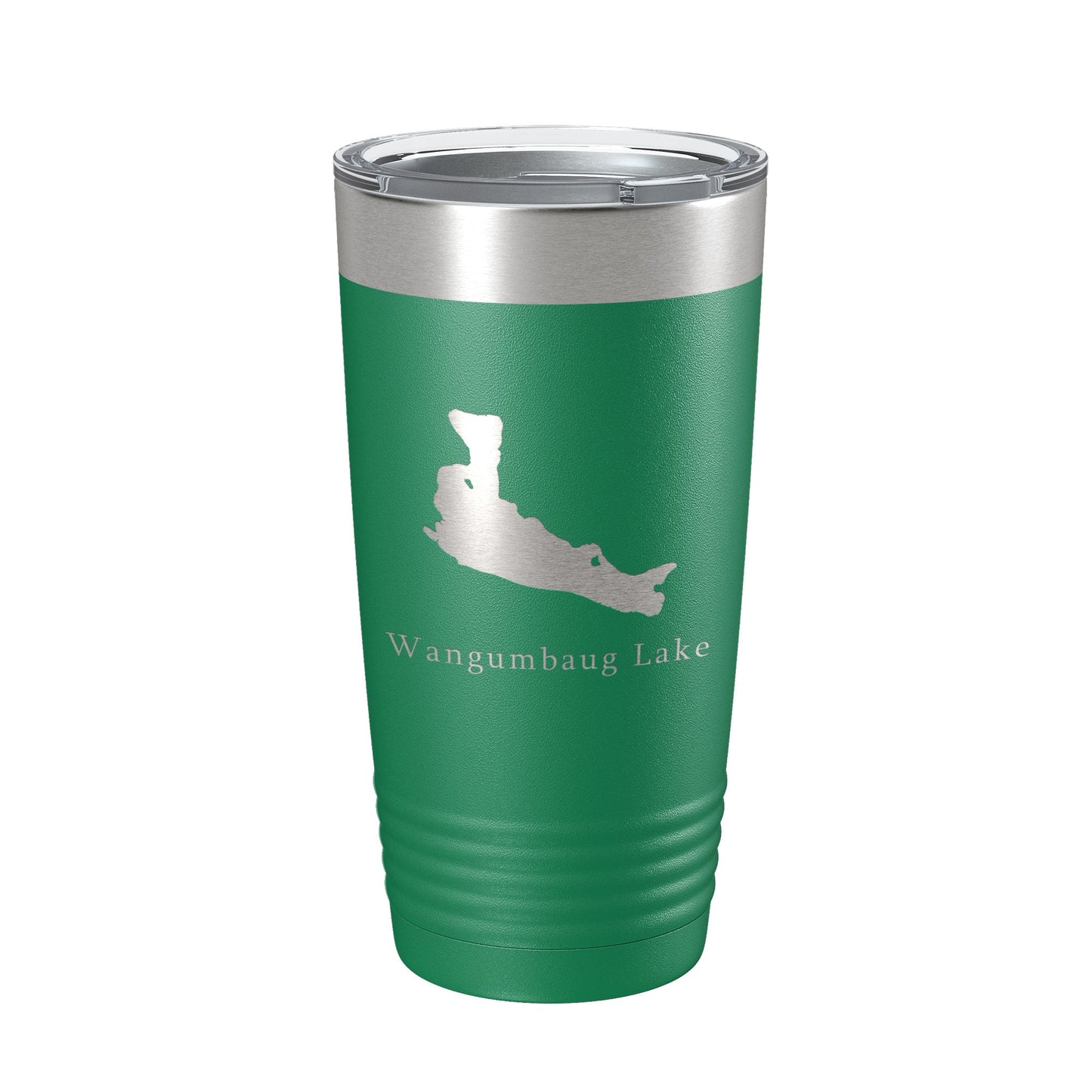 Wangumbaug Lake Map Tumbler Travel Mug Insulated Laser Engraved Coffee Cup Connecticut 20 oz-9